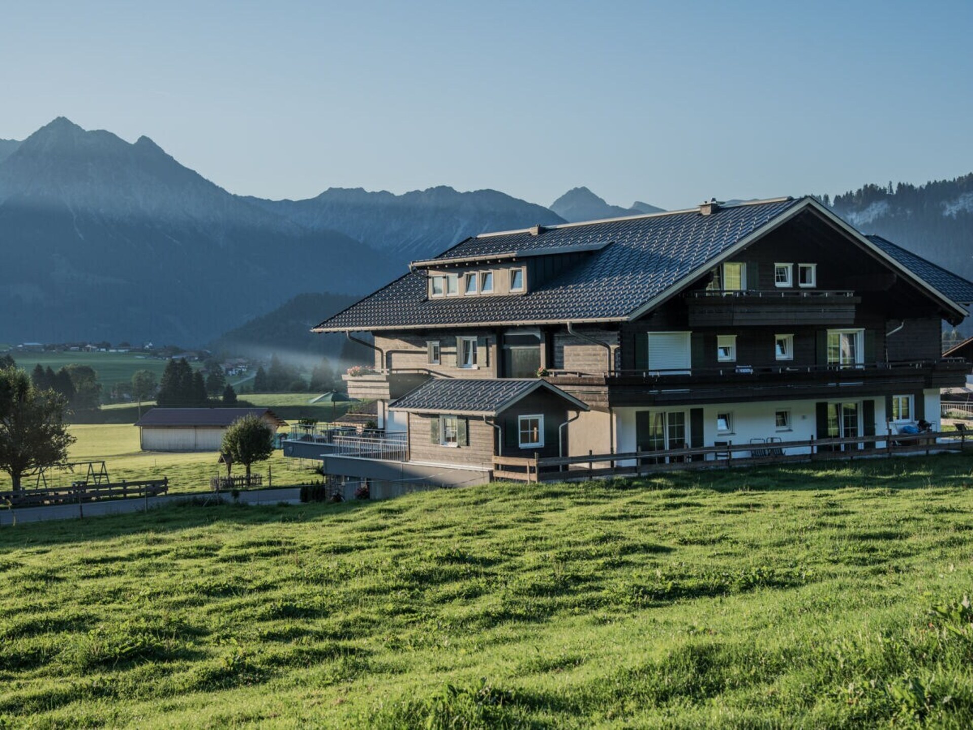 Modern vakantiehuis met panoramisch bergzicht in Bolsterlang, Allgäu - foto 5