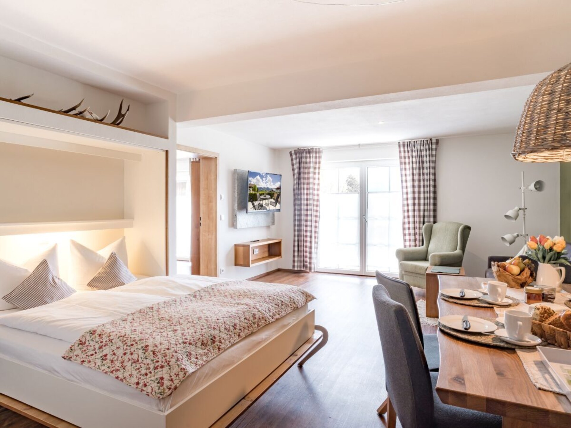 Modern vakantiehuis met panoramisch bergzicht in Bolsterlang, Allgäu - foto 14