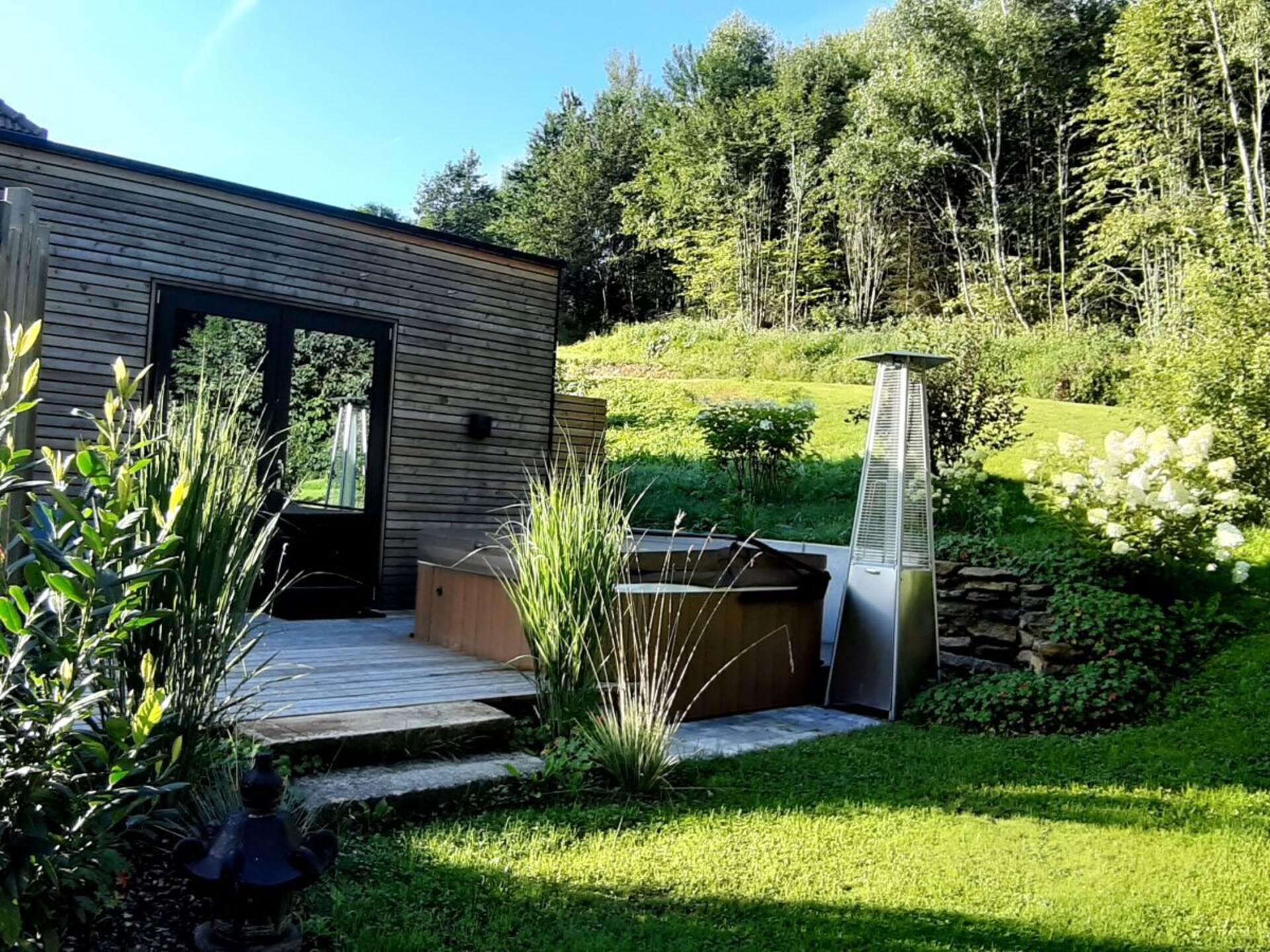 Loft-alpenchalet voor 6 in Furth im Wald met tuin, haard & wellness - foto 21