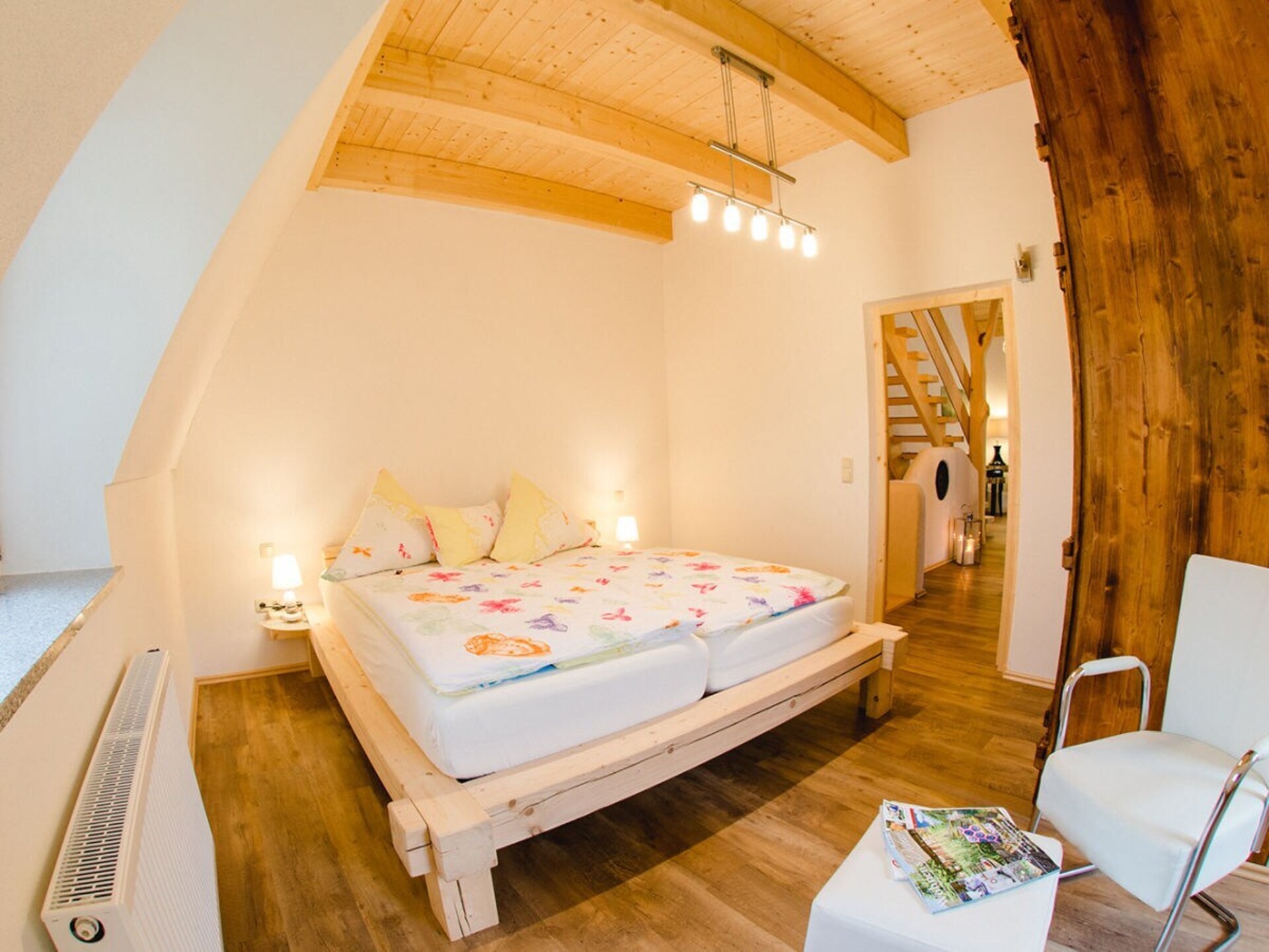 Loft-alpenchalet voor 6 in Furth im Wald met tuin, haard & wellness - foto 25