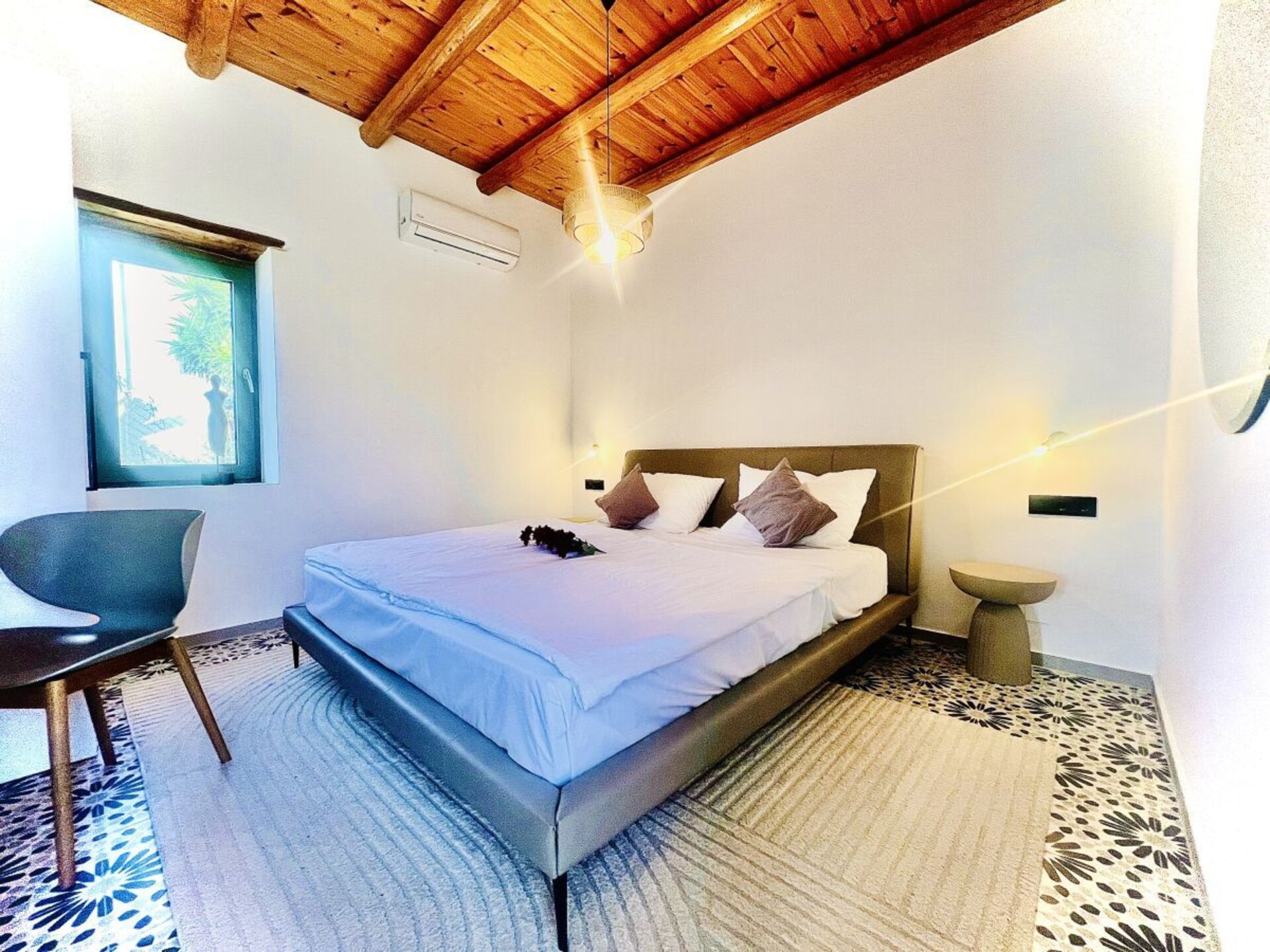 Design vakantiehuis met privézwembad en zeezicht in Sivas, Kreta - foto 7