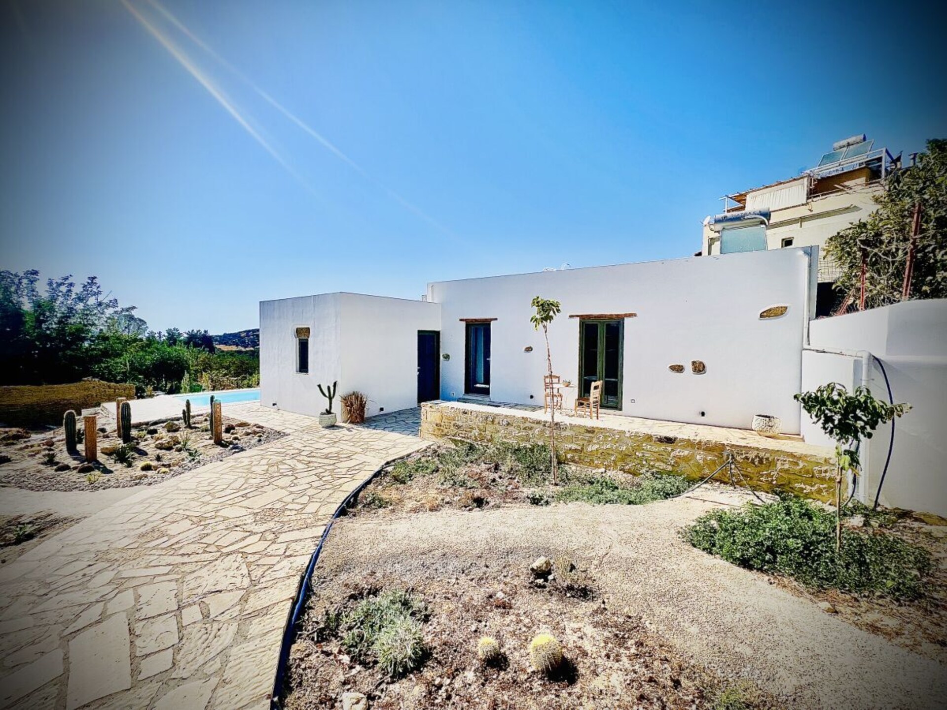 Design vakantiehuis met privézwembad en zeezicht in Sivas, Kreta - foto 13
