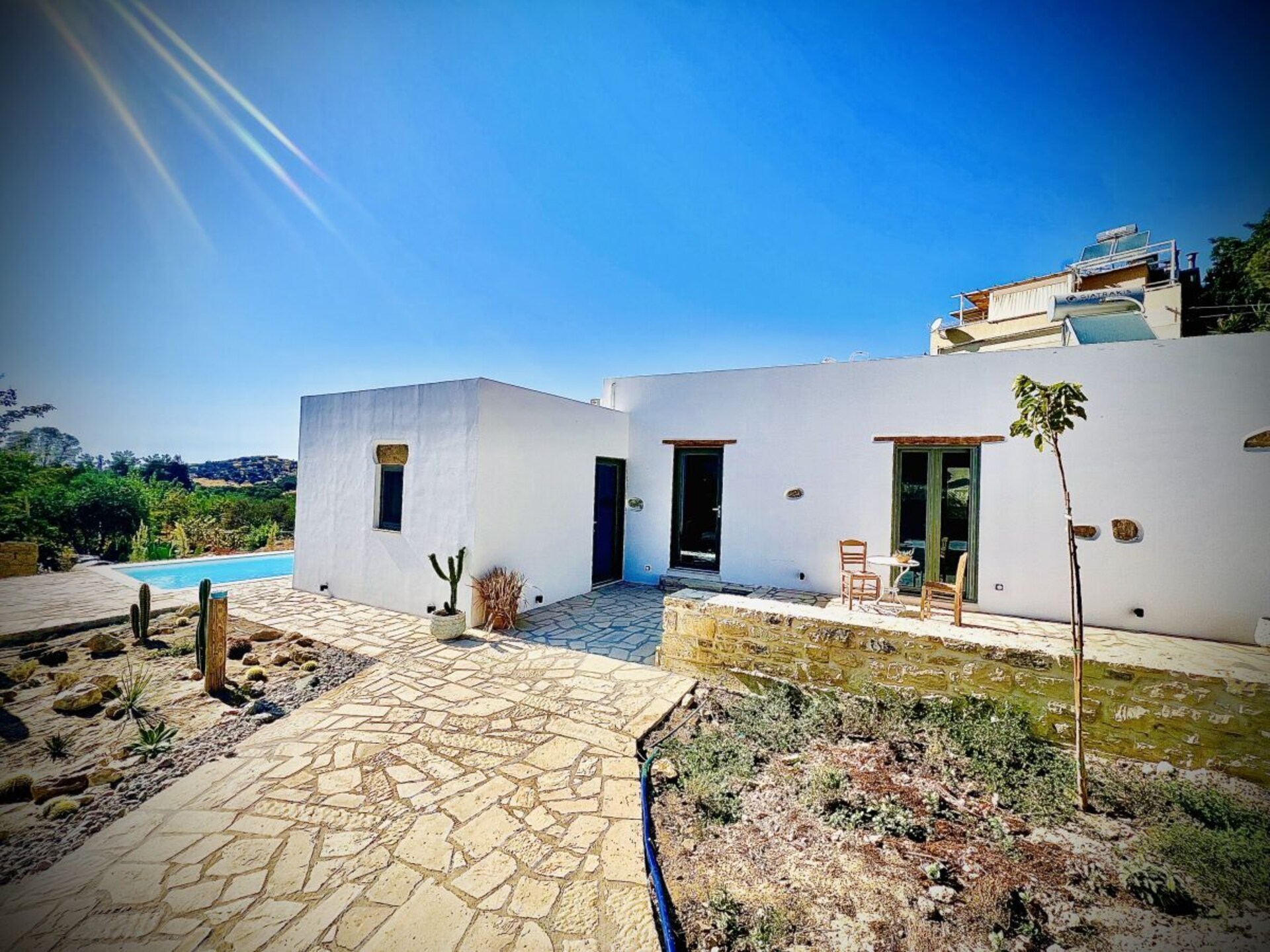 Design vakantiehuis met privézwembad en zeezicht in Sivas, Kreta - foto 16