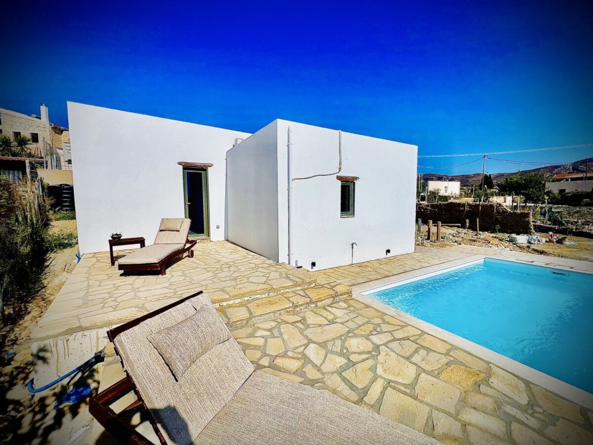 Design vakantiehuis met privézwembad en zeezicht in Sivas, Kreta - foto 17
