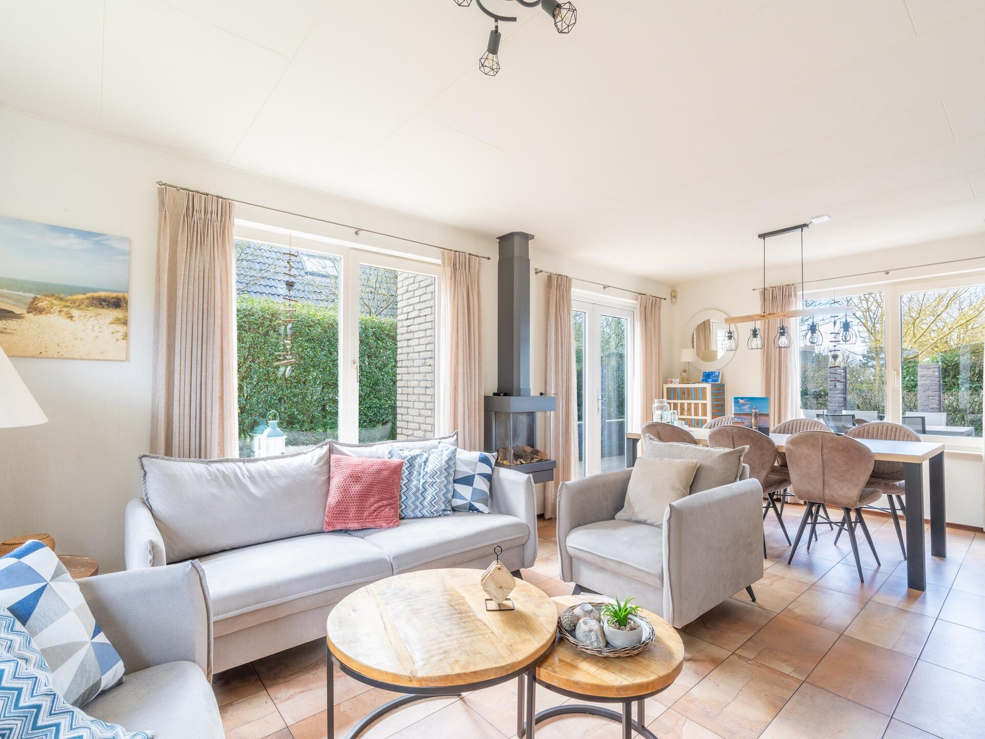 Luxe 6-persoons villa met sauna en whirlpool in bosrijk park bij De Koog - foto 6