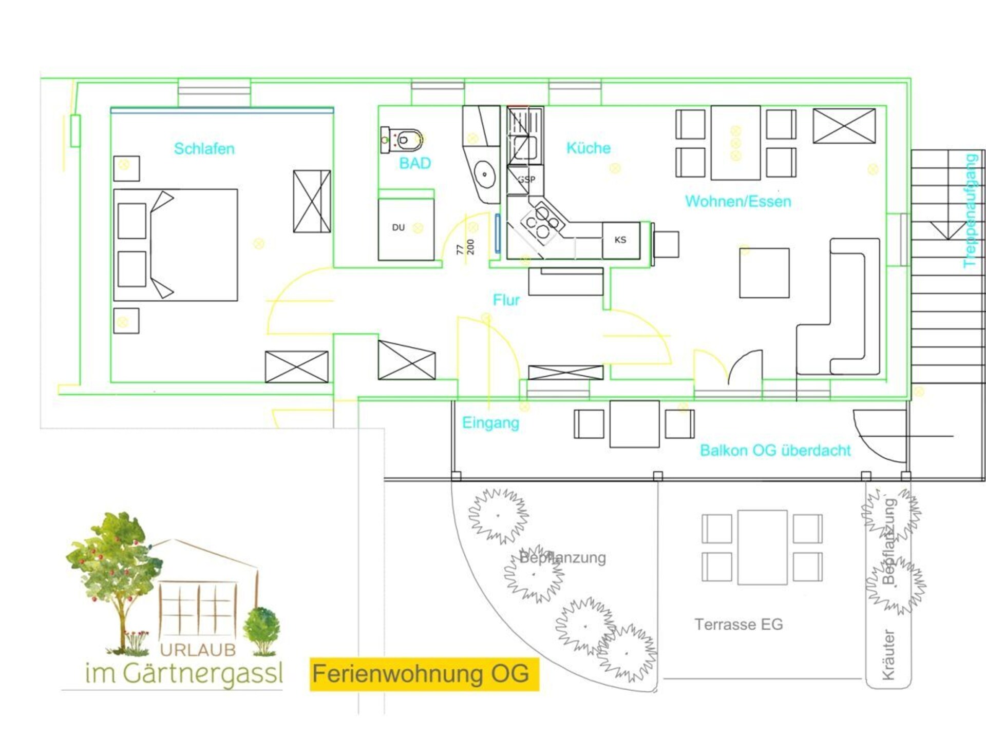 Sfeervol eco-appartement met zonnig balkon en uitzicht op weilanden - foto 30