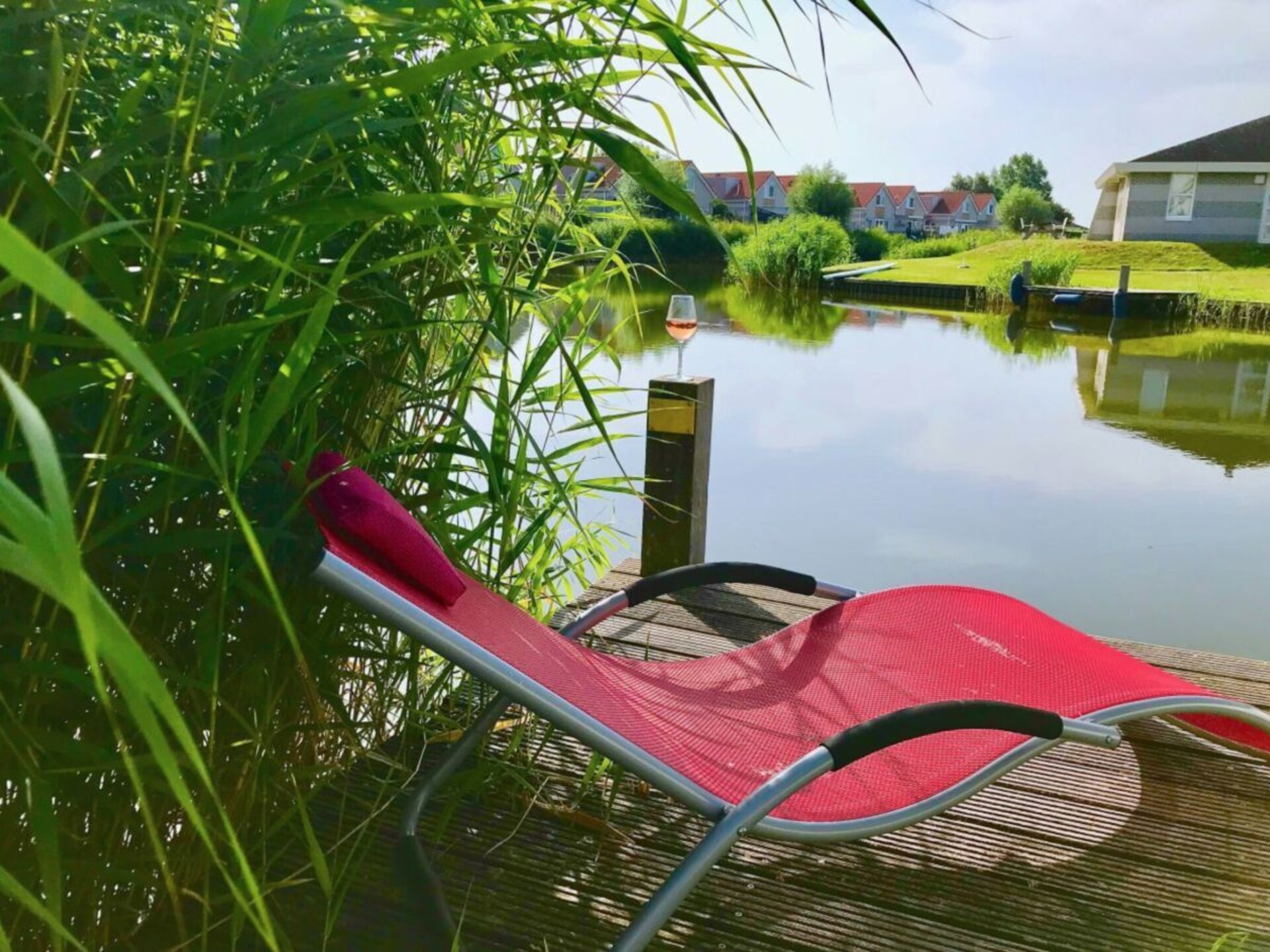 Wasserperle: Luxe vakantiehuis aan het water in Makkum met sauna en aanlegsteiger - foto 39