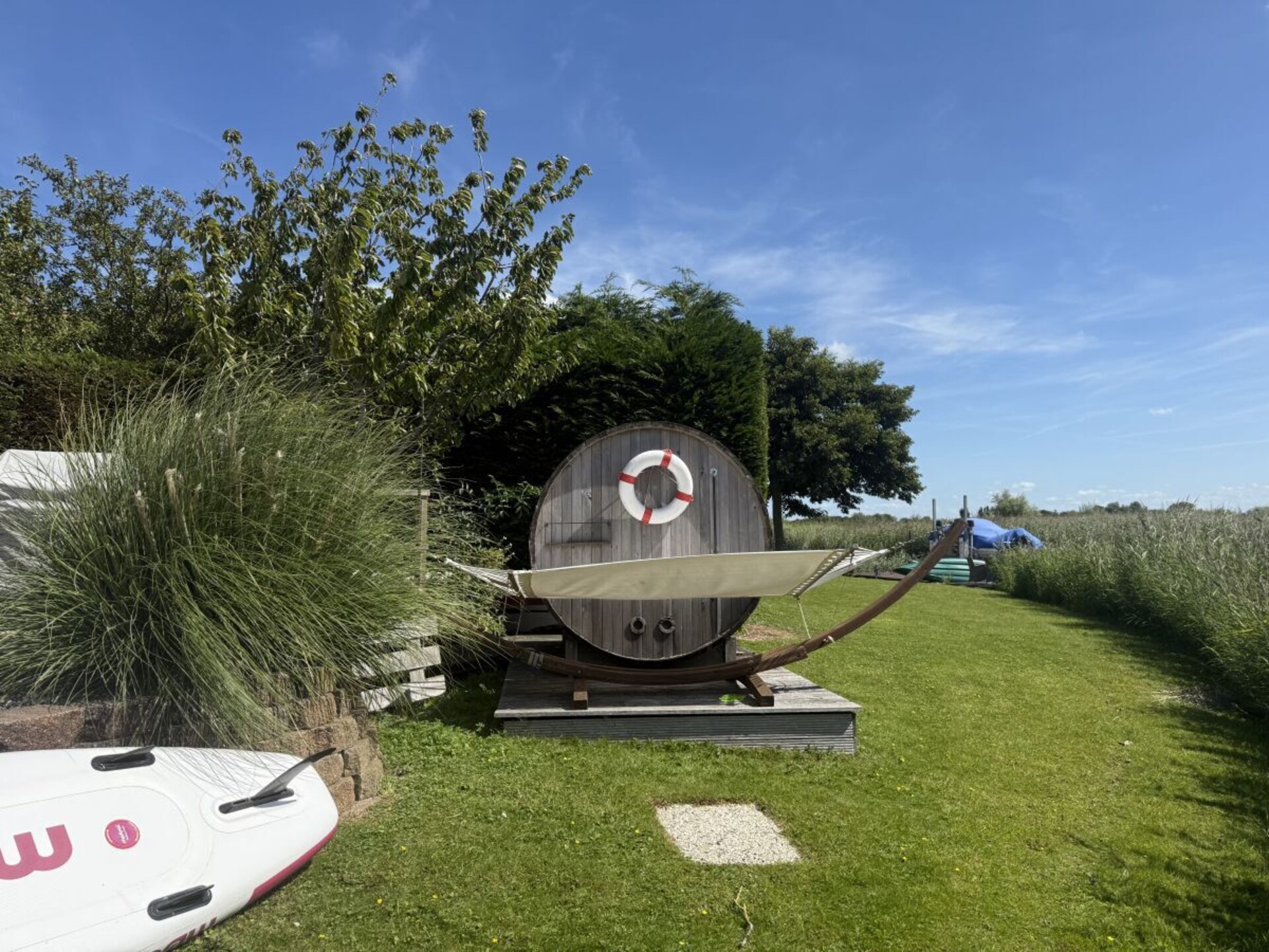 AnkerLiebe: Vrijstaand vakantiehuis met sauna, aanlegsteiger en IJsselmeerzicht - foto 13