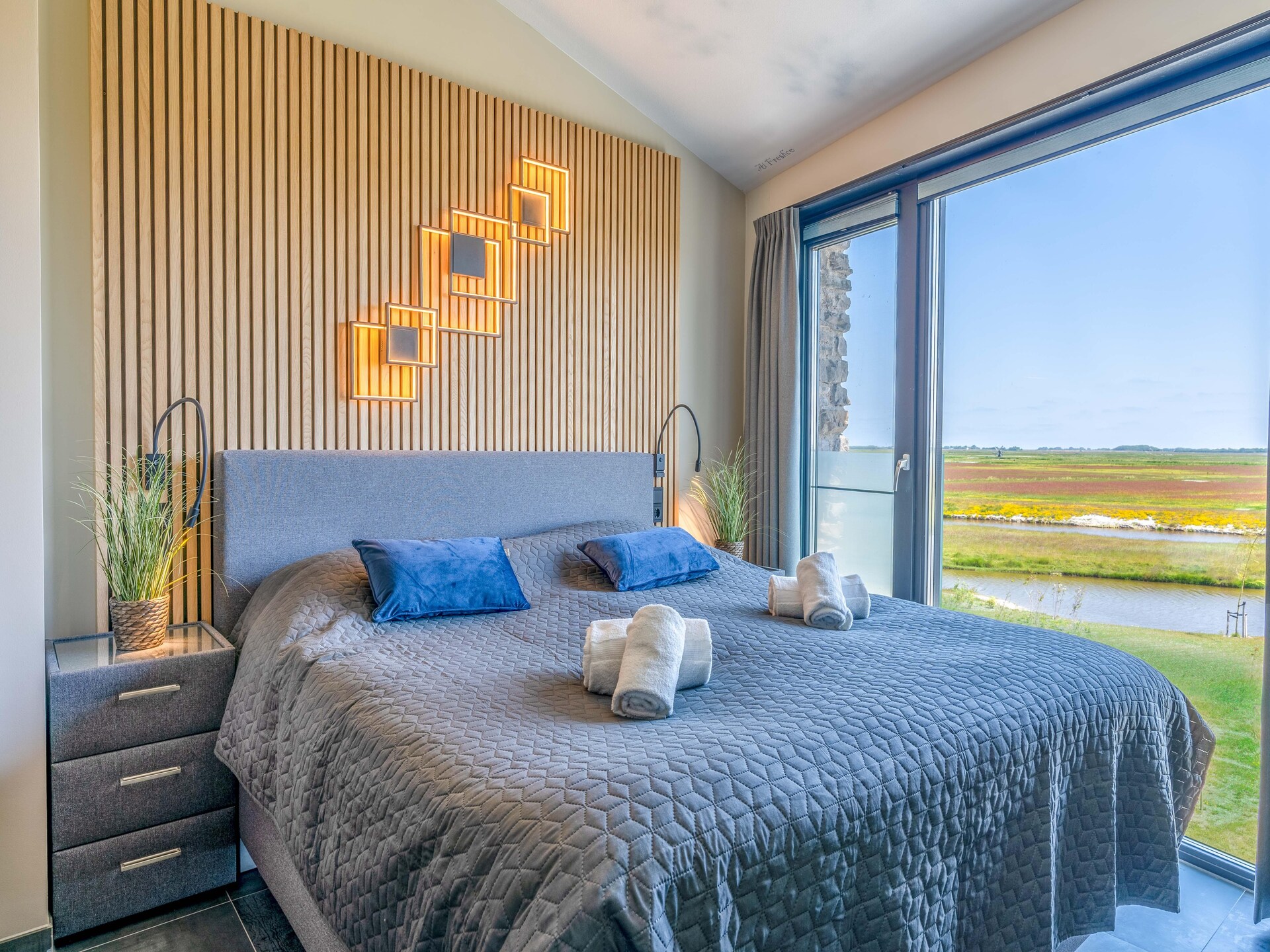 Natuurvilla Waalerburght 18: Luxe schapenboet met sauna op Texel - foto 17