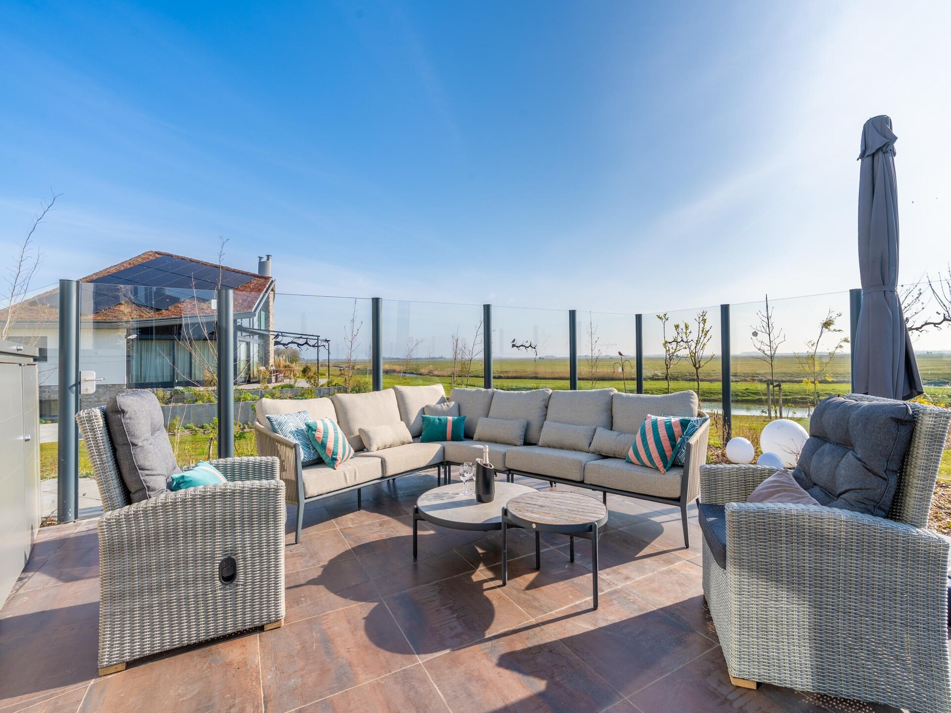 Natuurvilla Waalerburght 18: Luxe schapenboet met sauna op Texel - foto 25