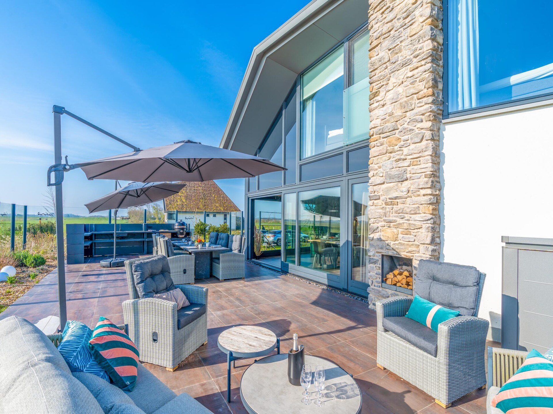 Natuurvilla Waalerburght 18: Luxe schapenboet met sauna op Texel - foto 28