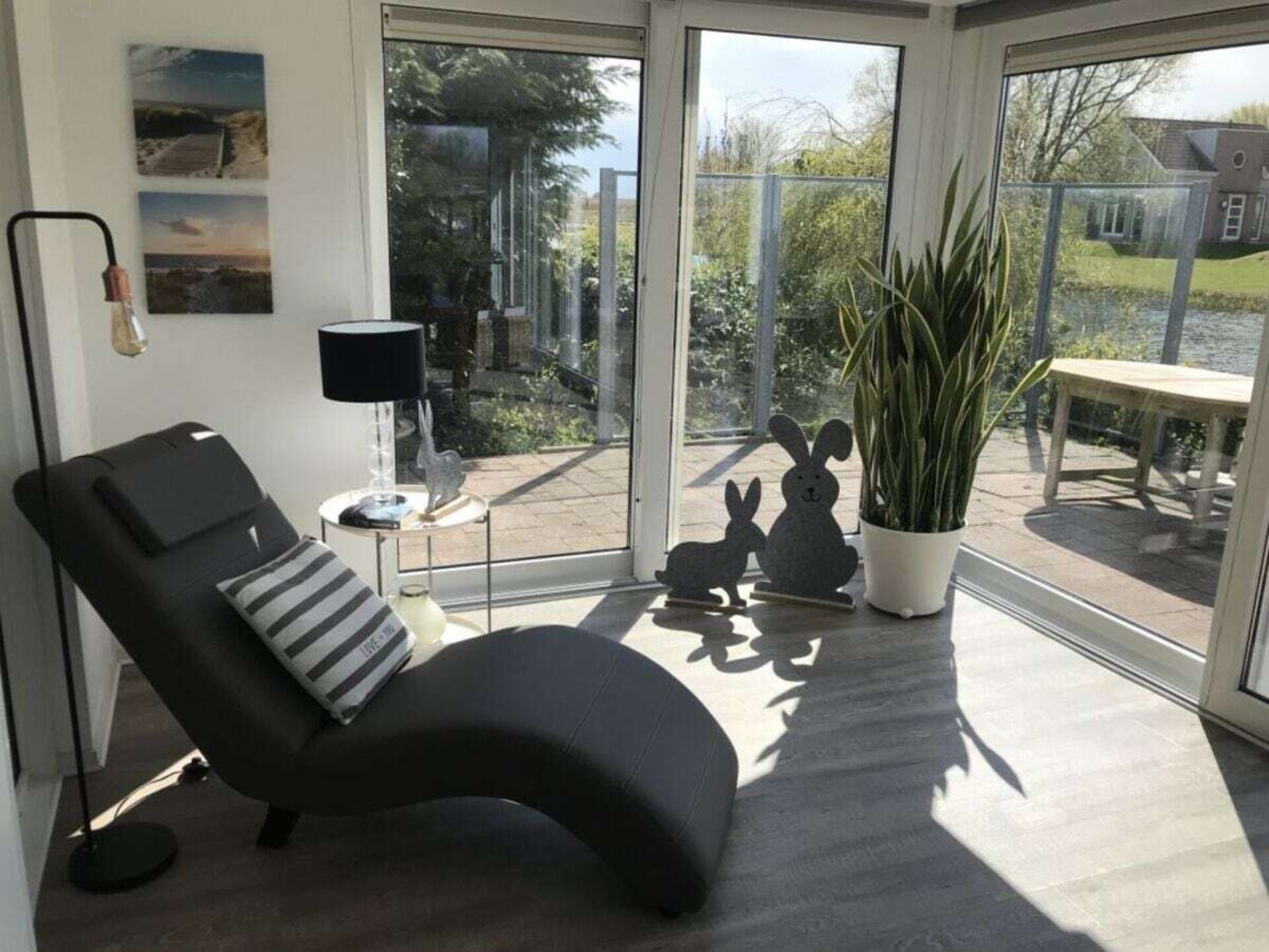 Vakantiehuis MakkumSee met sauna, serre en eigen aanlegsteiger aan het water - foto 10