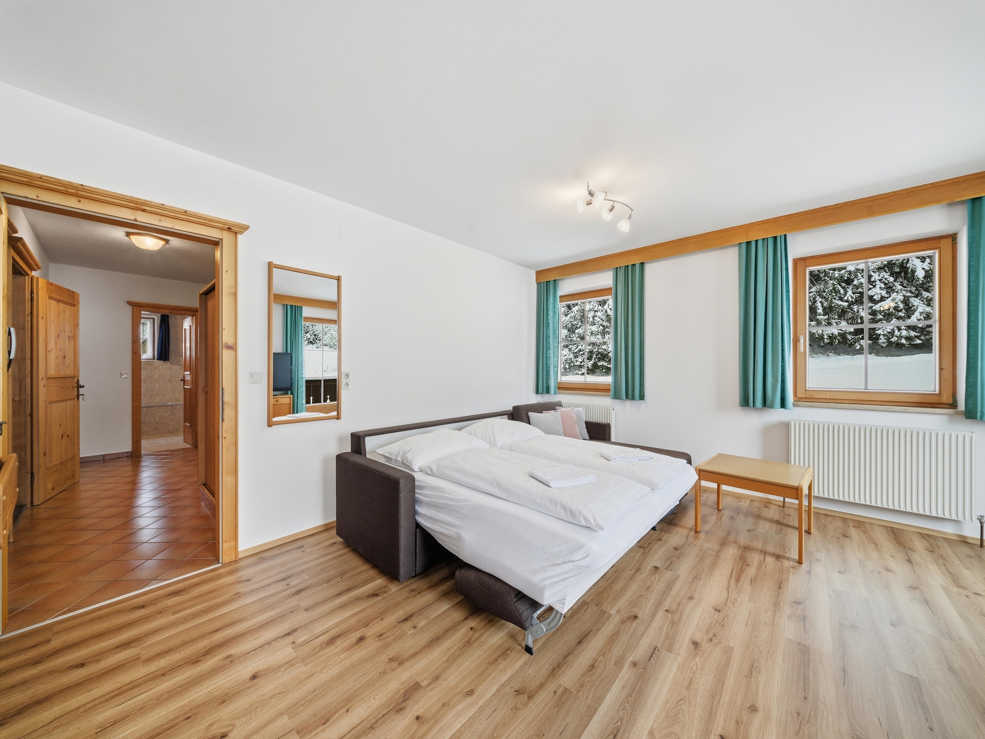 Centrum Mittersill op 1 km: appartement aan de piste voor 6 personen - foto 12