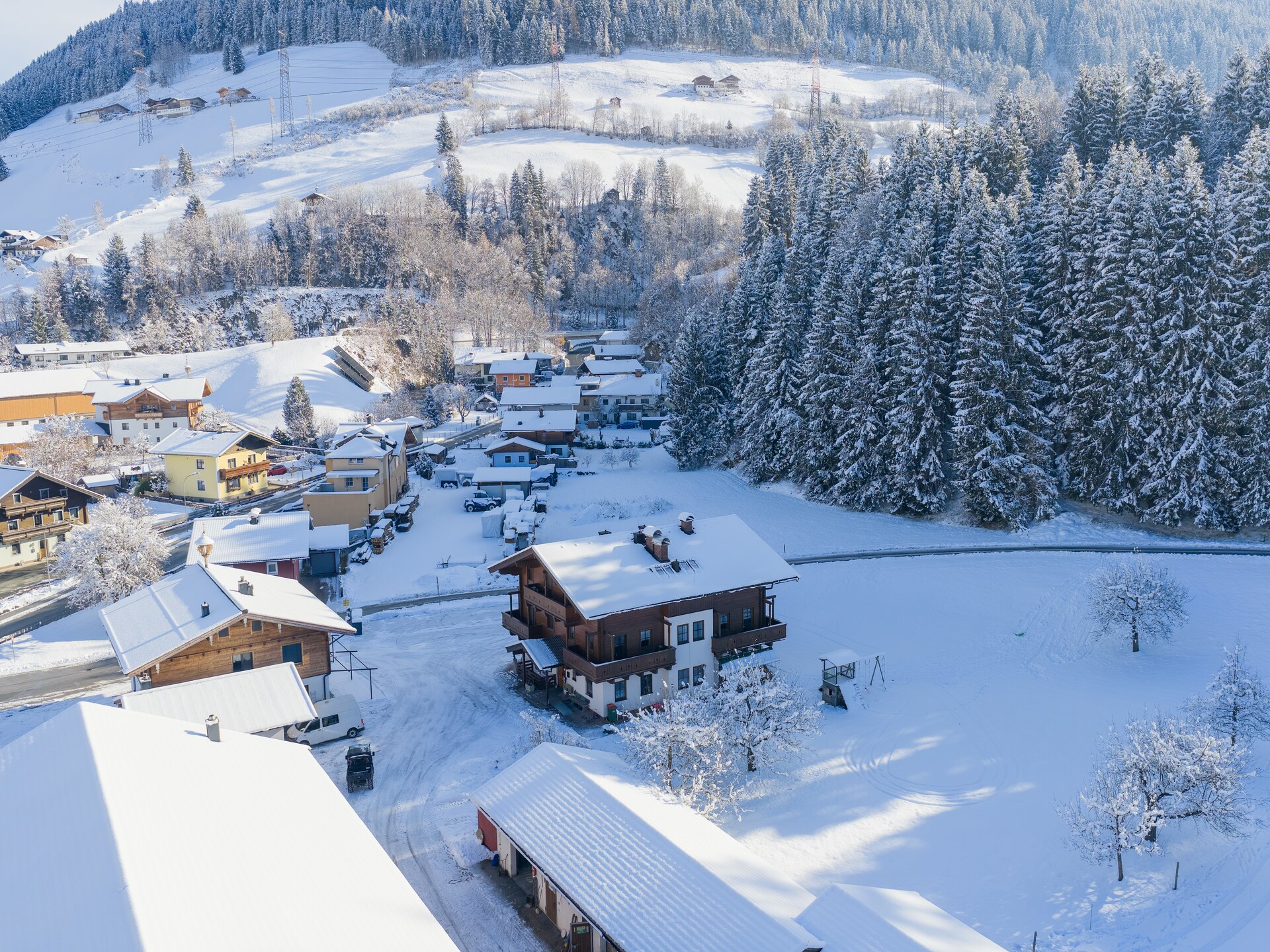 Centrum Mittersill op 1 km: appartement aan de piste voor 6 personen - foto 33