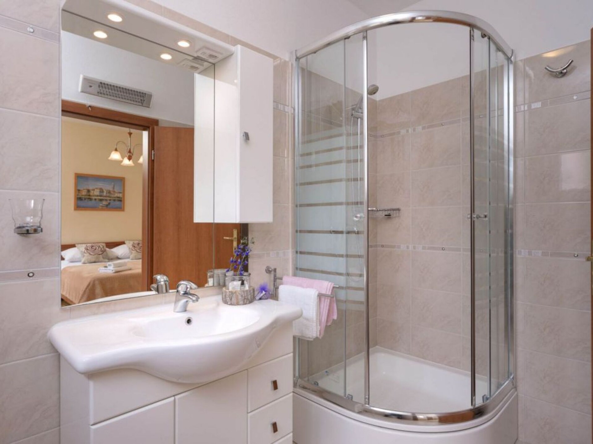 4-persoons appartement met balkon in Vrboska - foto 14