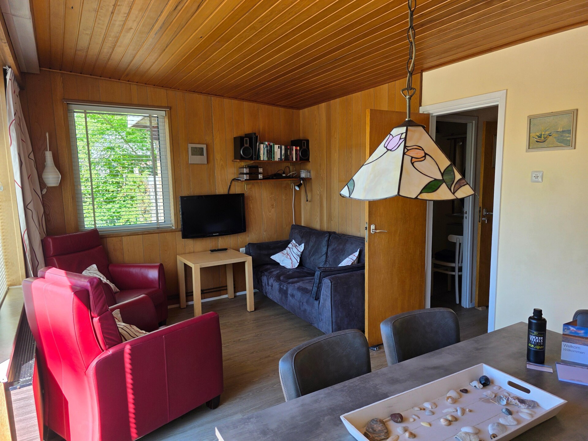 Vrijstaande familiebungalow met zonnige tuin in het bos bij De Koog - foto 4