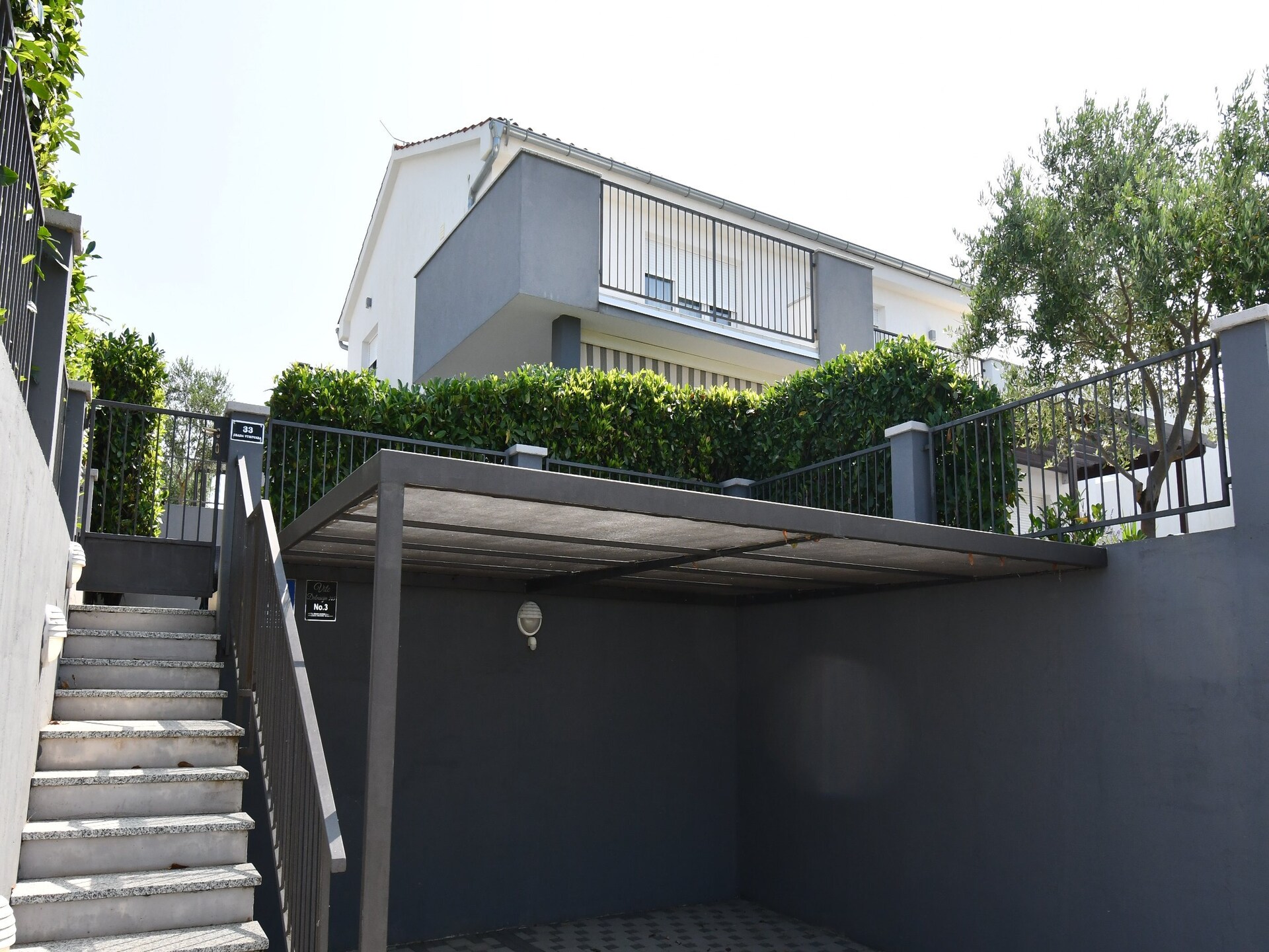 Luxe designvilla met privézwembad en zeezicht in Debeljak, Kroatië - foto 67
