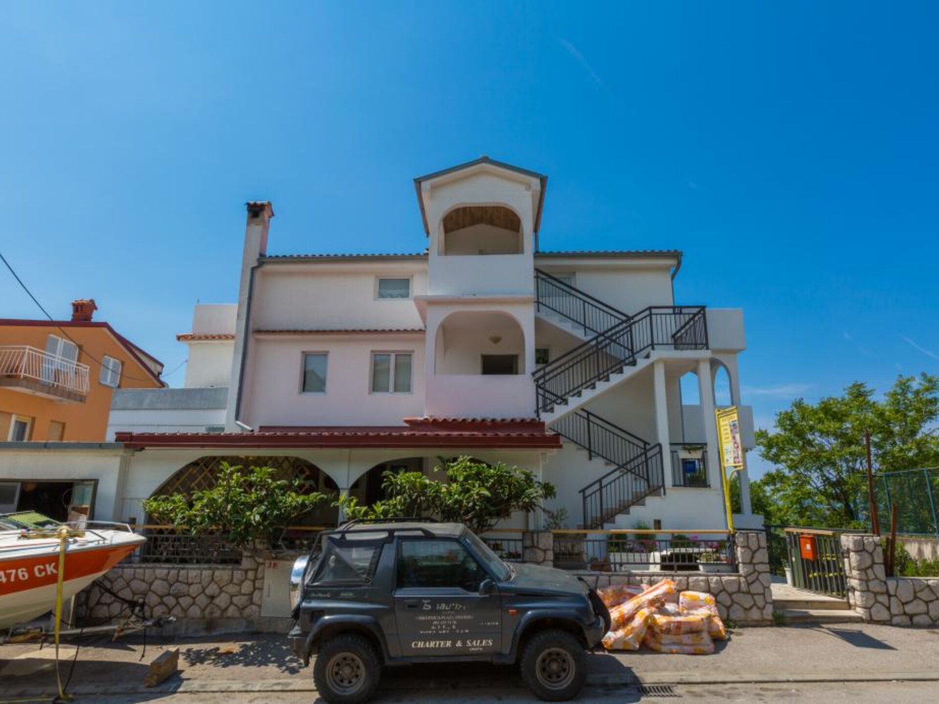 Knus appartement met zeezicht in Crikvenica, 300m van strand - foto 13