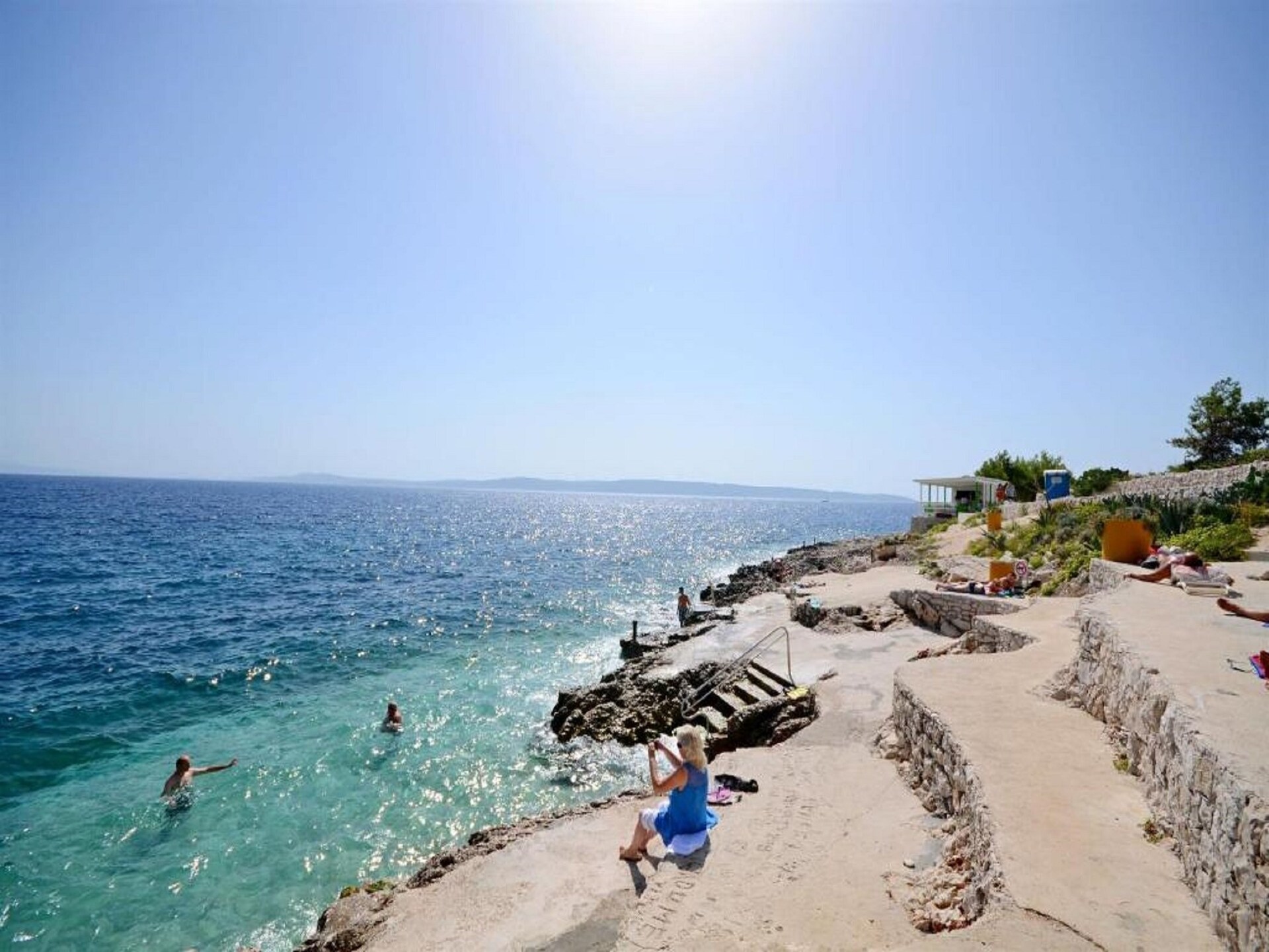 Rustiek appartement aan zee voor 6 personen in Okrug Gornji, vlakbij Trogir - foto 11