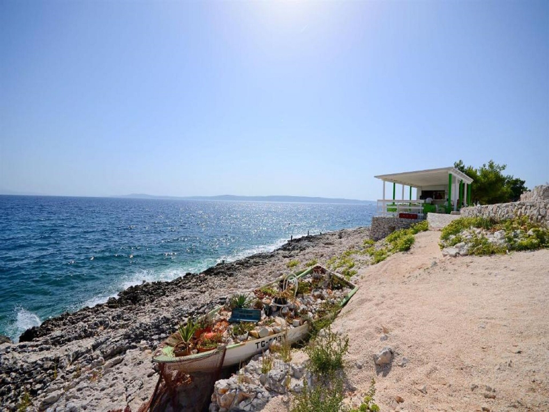 Rustiek appartement aan zee voor 6 personen in Okrug Gornji, vlakbij Trogir - foto 12
