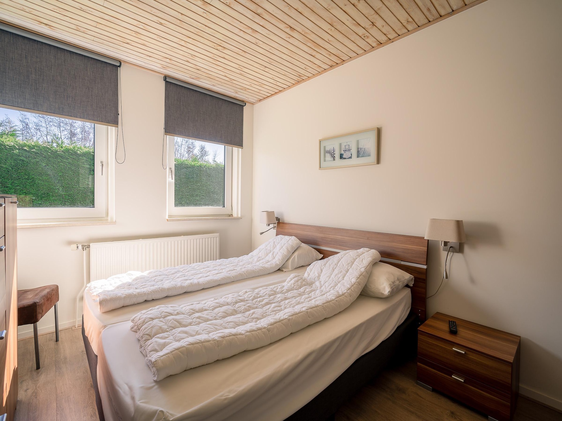 Vrijstaande bosbungalow met omheinde tuin, 5 km van het strand - foto 9