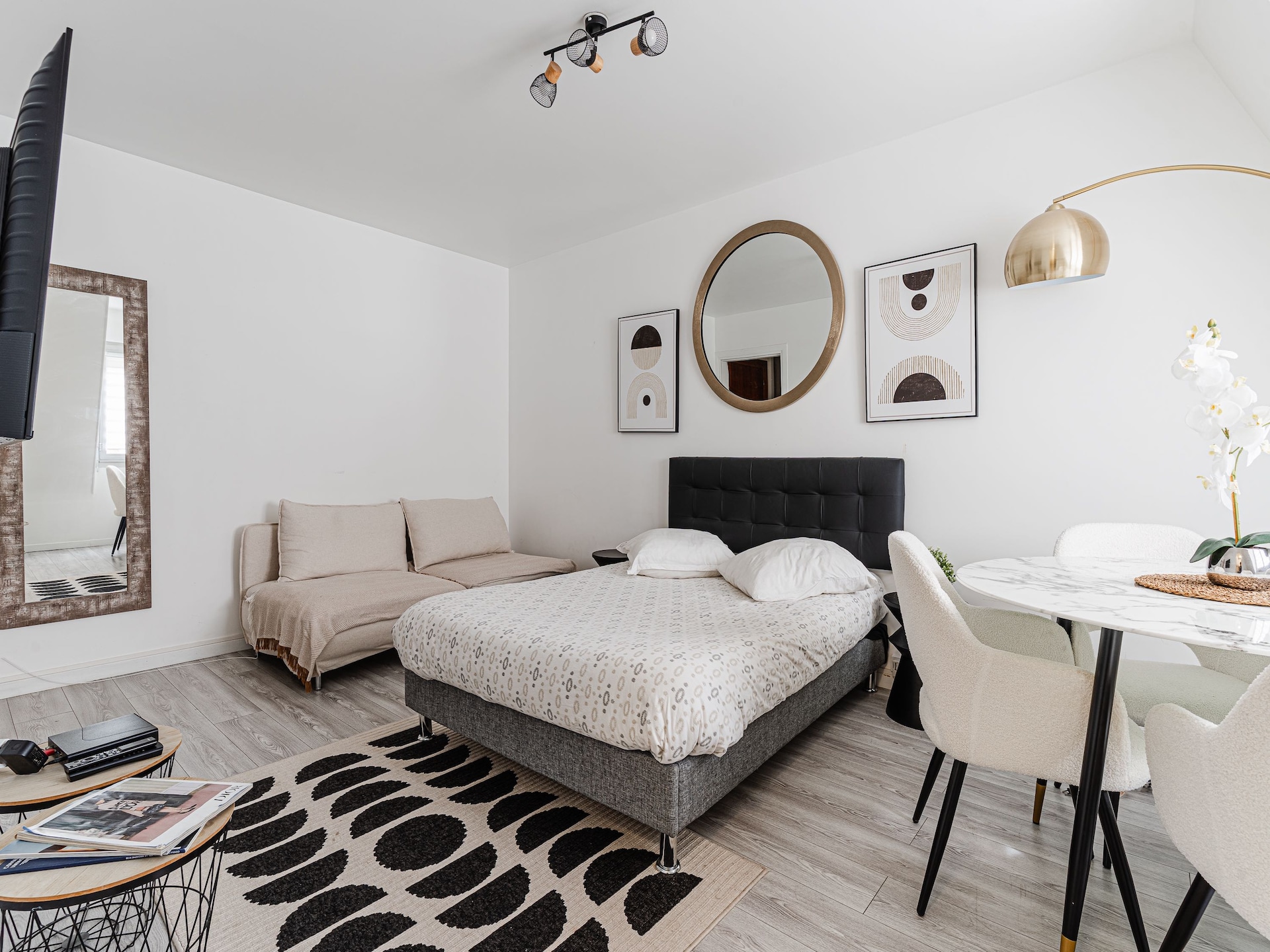 Lichte studio voor 3 personen in Deauville met zwembad - foto 28