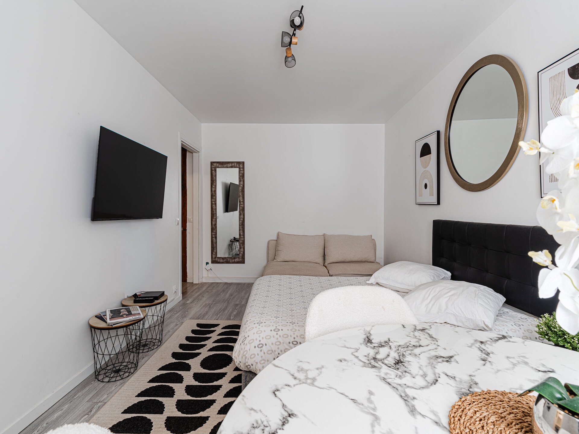 Lichte studio voor 3 personen in Deauville met zwembad - foto 43