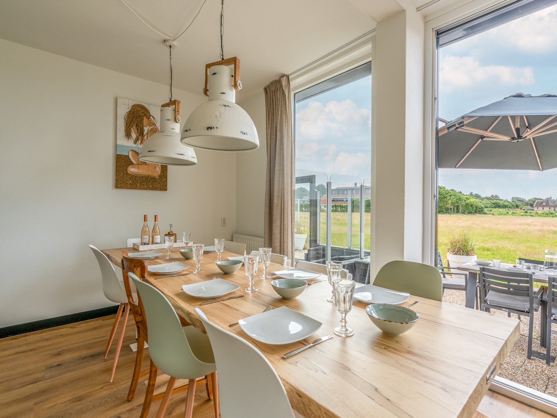 Luxe 10-persoons bosvilla met wellness in De Koog, 1km van strand - foto 9
