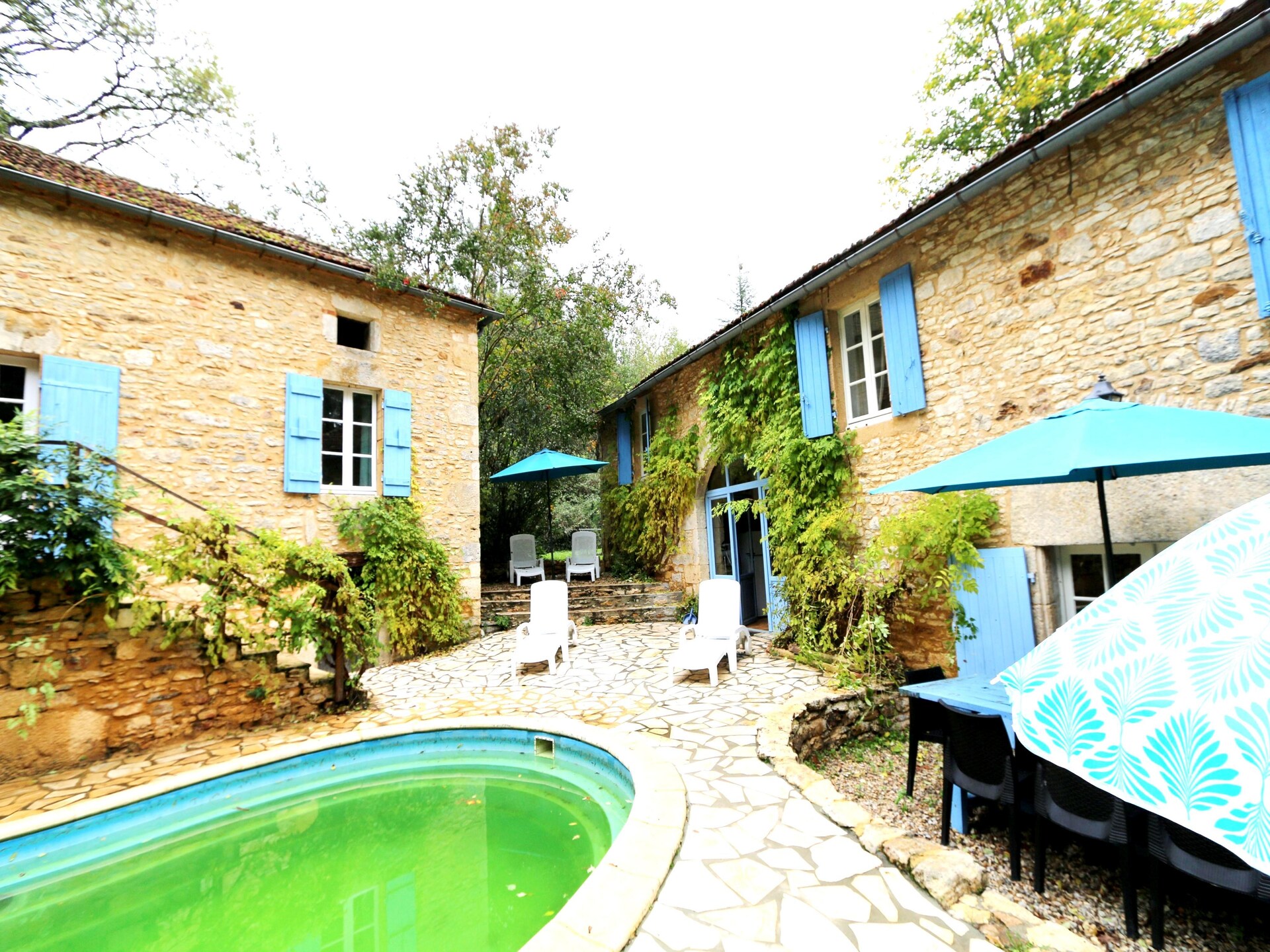 Ruim vakantiehuis met zwembad en panoramisch uitzicht bij Blanquefort-sur-Briolance - foto 26