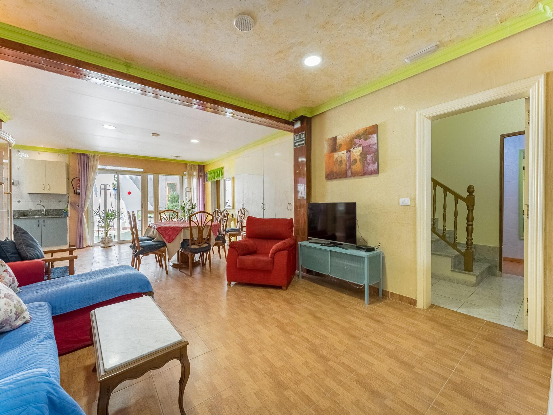Licht appartement in El Médano met tuinzicht, 220m van het strand - foto 8