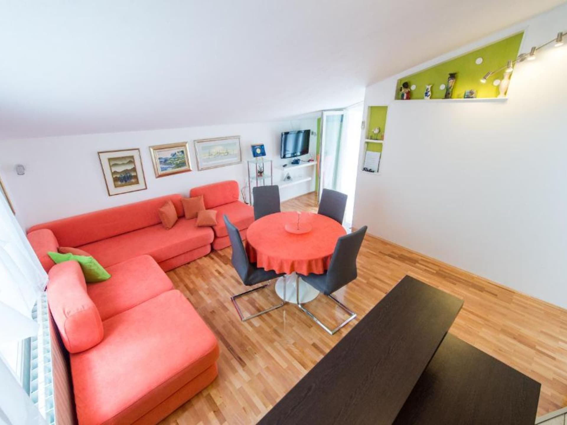 Licht appartement met meerzicht en privéstrand in Ploce - foto 3