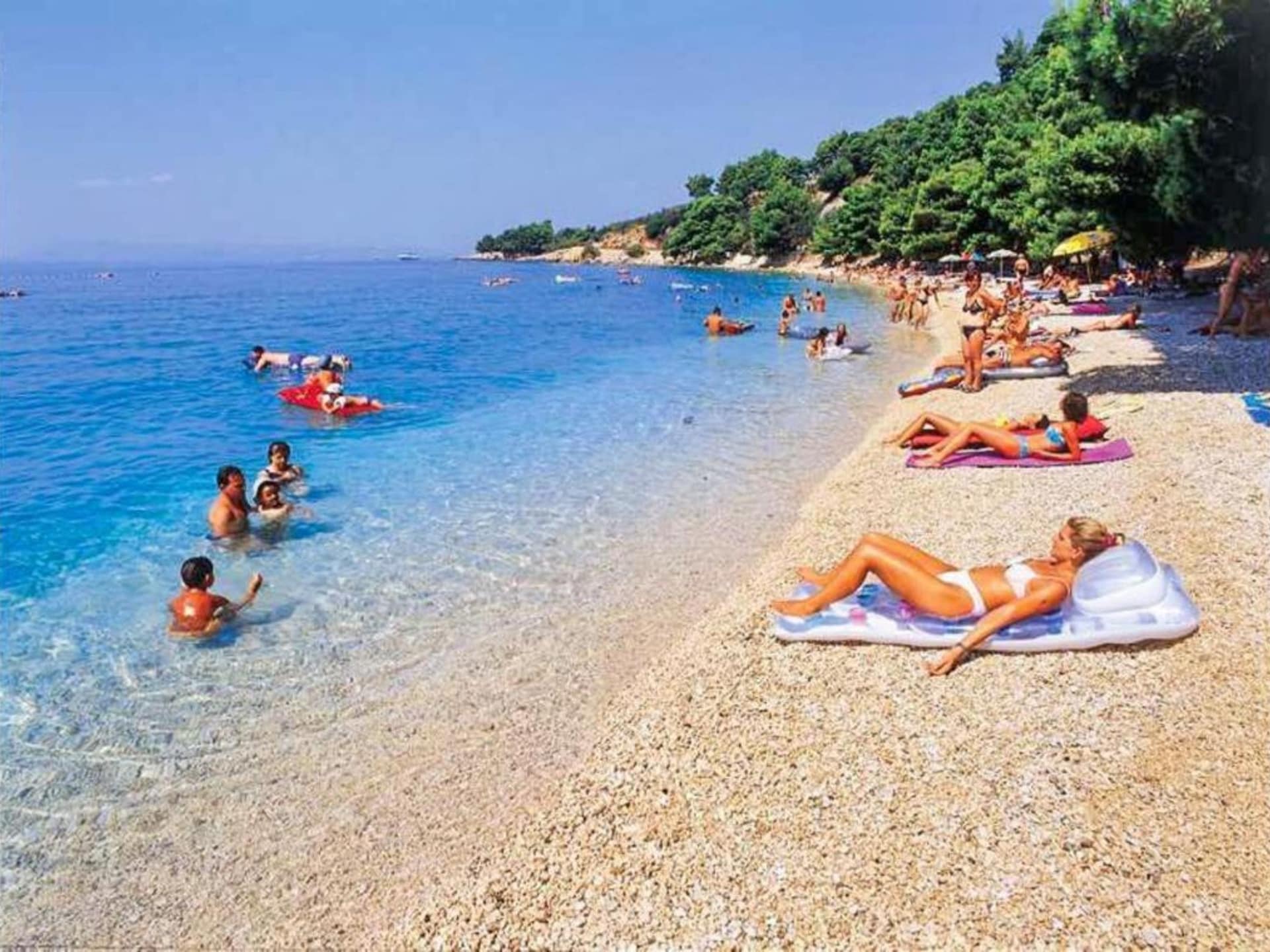Licht appartement met meerzicht en privéstrand in Ploce - foto 20