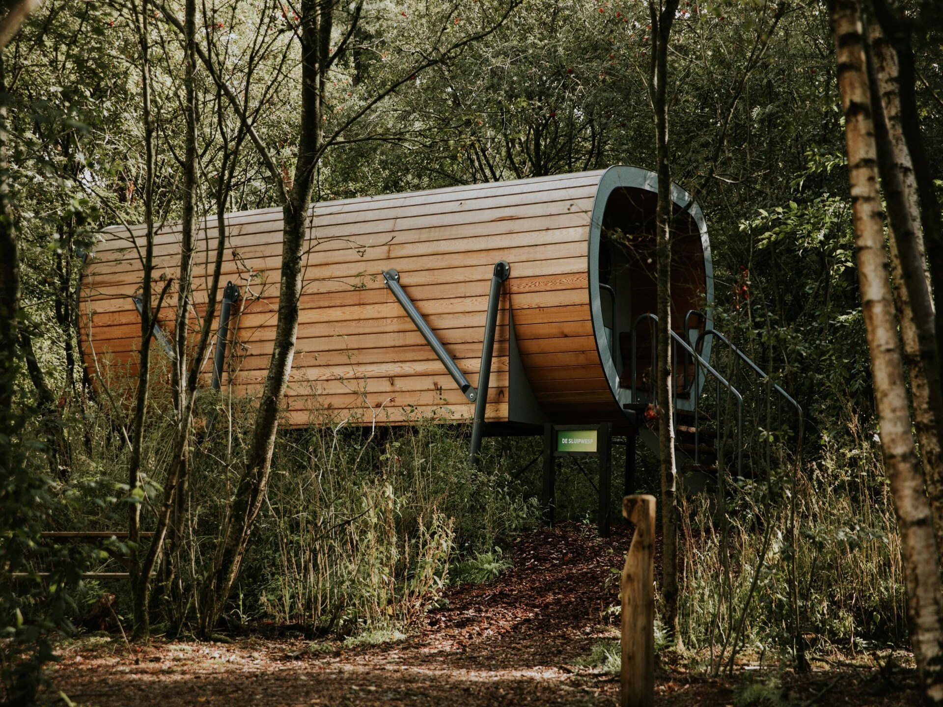 Skycabin Balkbrug: uniek boomhutverblijf voor 4 personen in Overijssel - foto 12