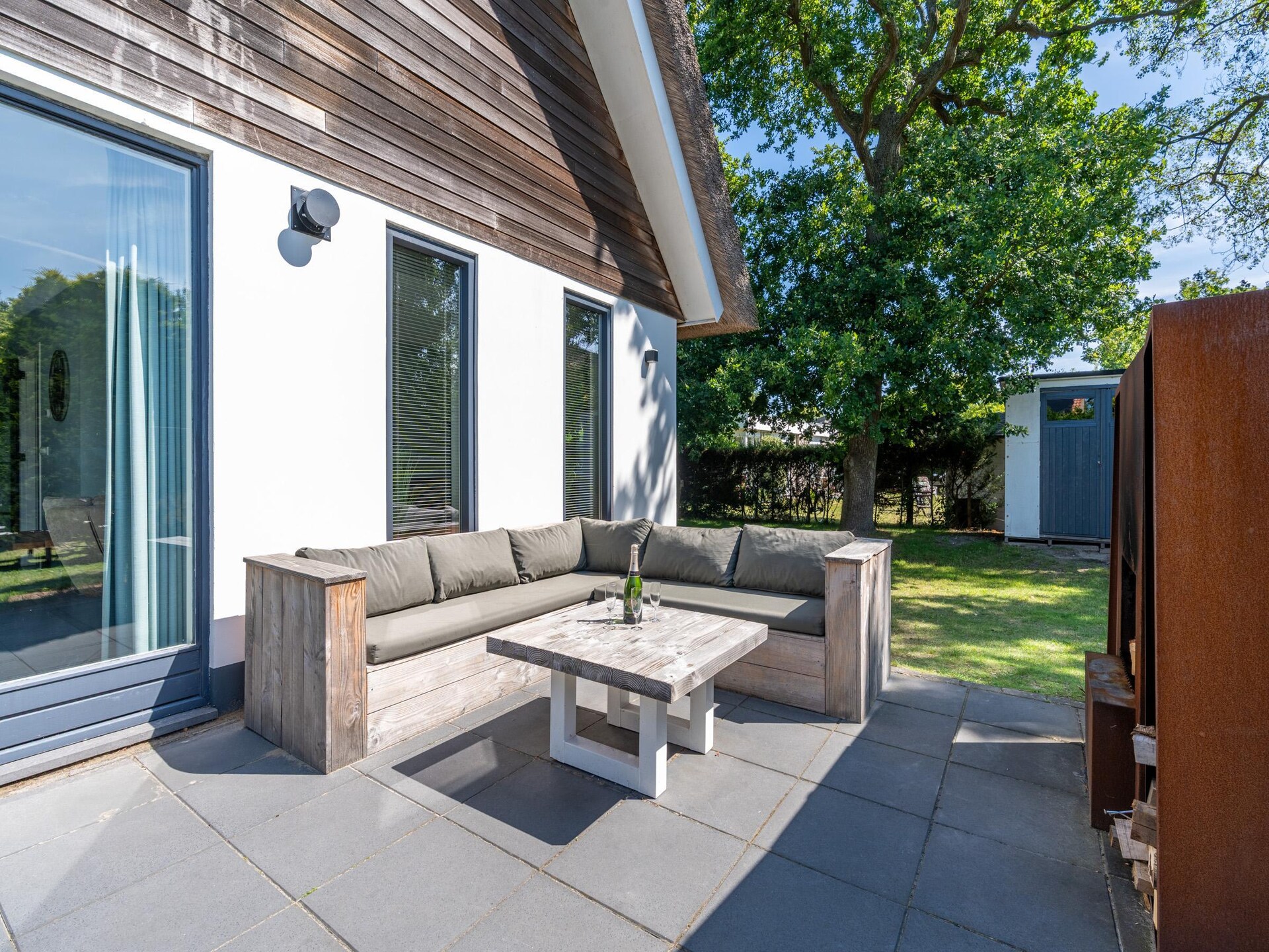 Luxe bosvilla Hoogelandt 126 met sauna, hottub en trampoline - foto 13