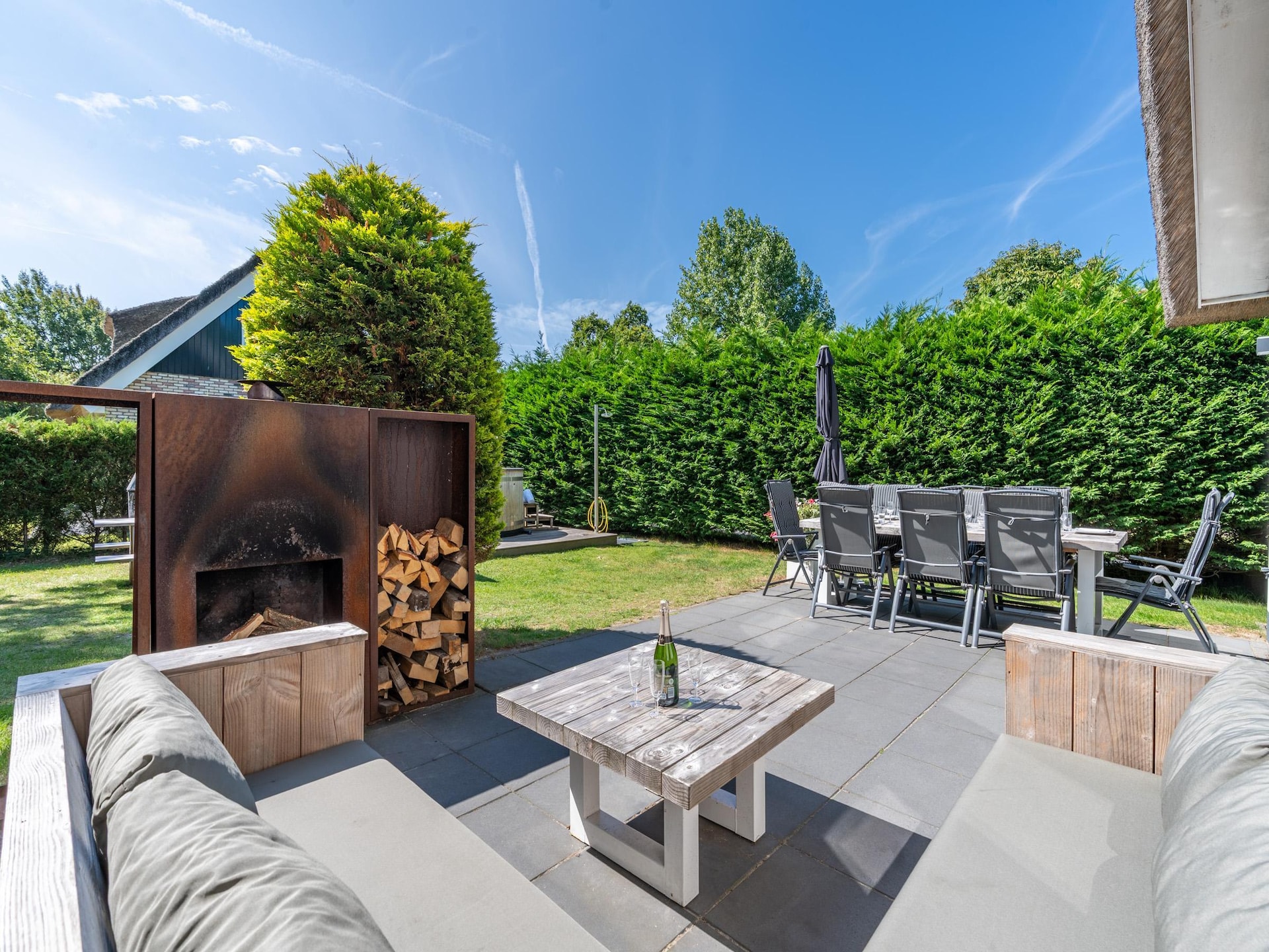 Luxe bosvilla Hoogelandt 126 met sauna, hottub en trampoline - foto 15