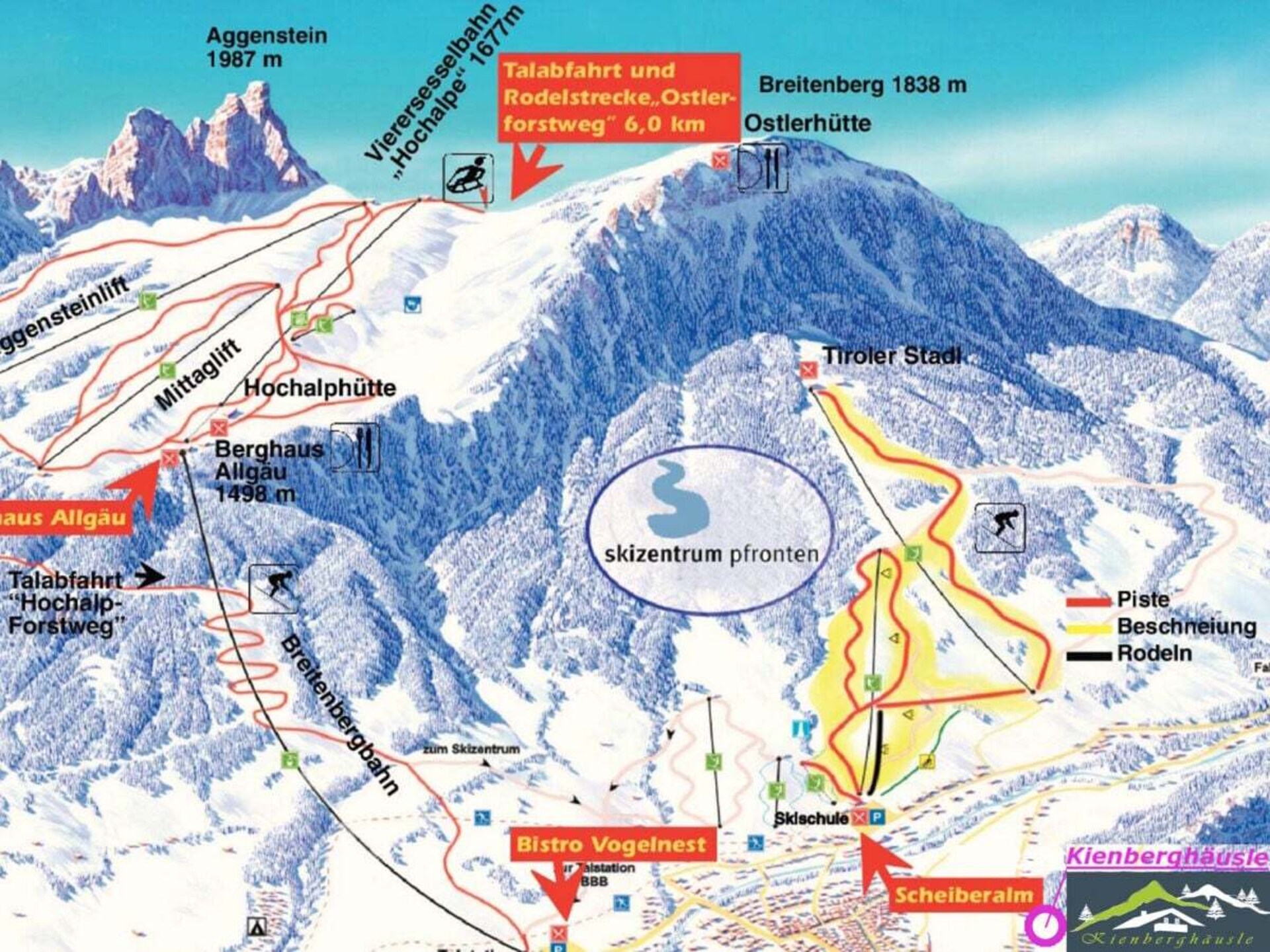 Ruim chalet in Pfronten met uitzicht op de Zugspitze, geschikt voor 10 personen - foto 38