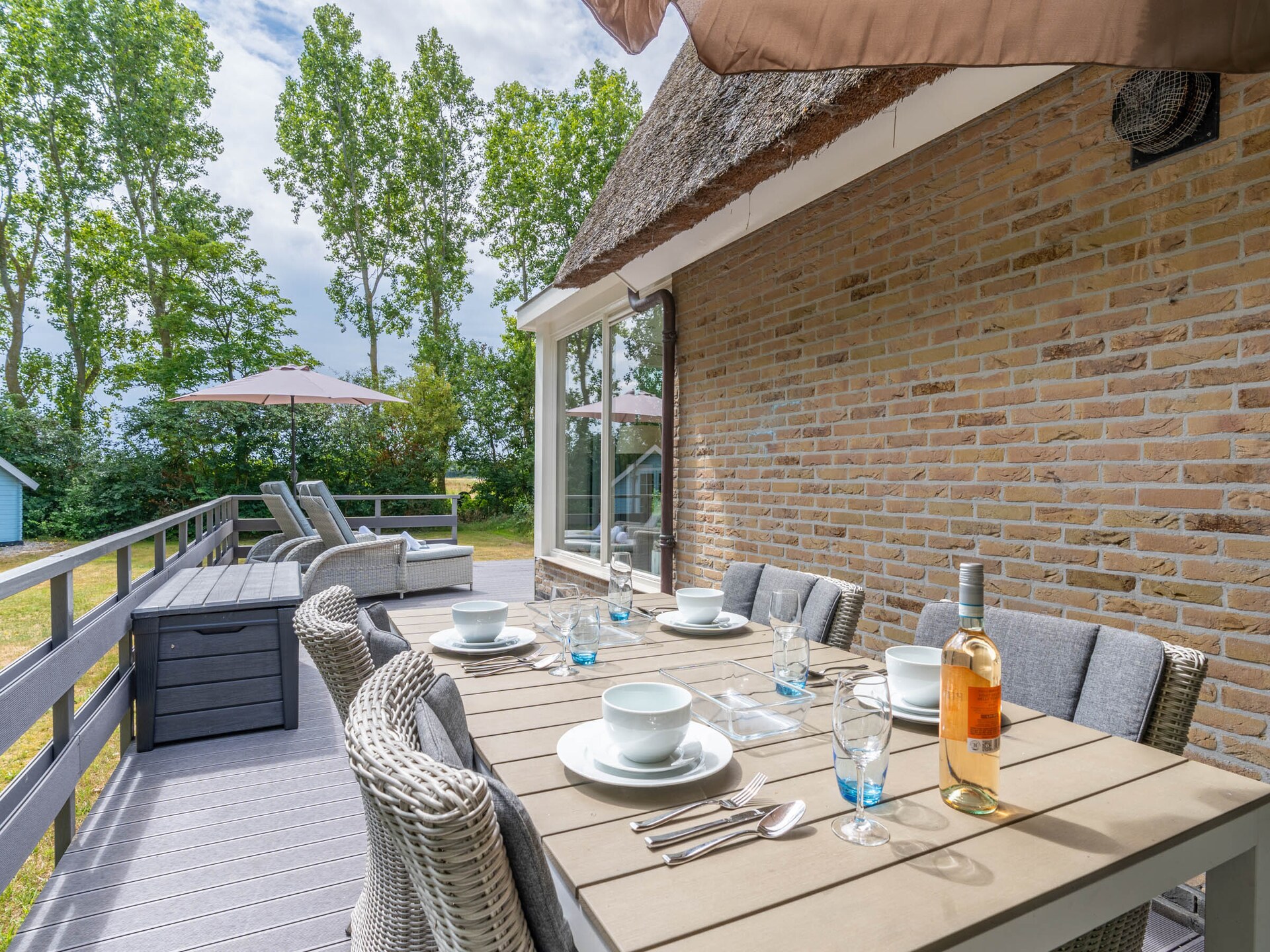 Sfeervol landhuis Eb & Vloed: rust en privacy in het bos bij De Koog - foto 20
