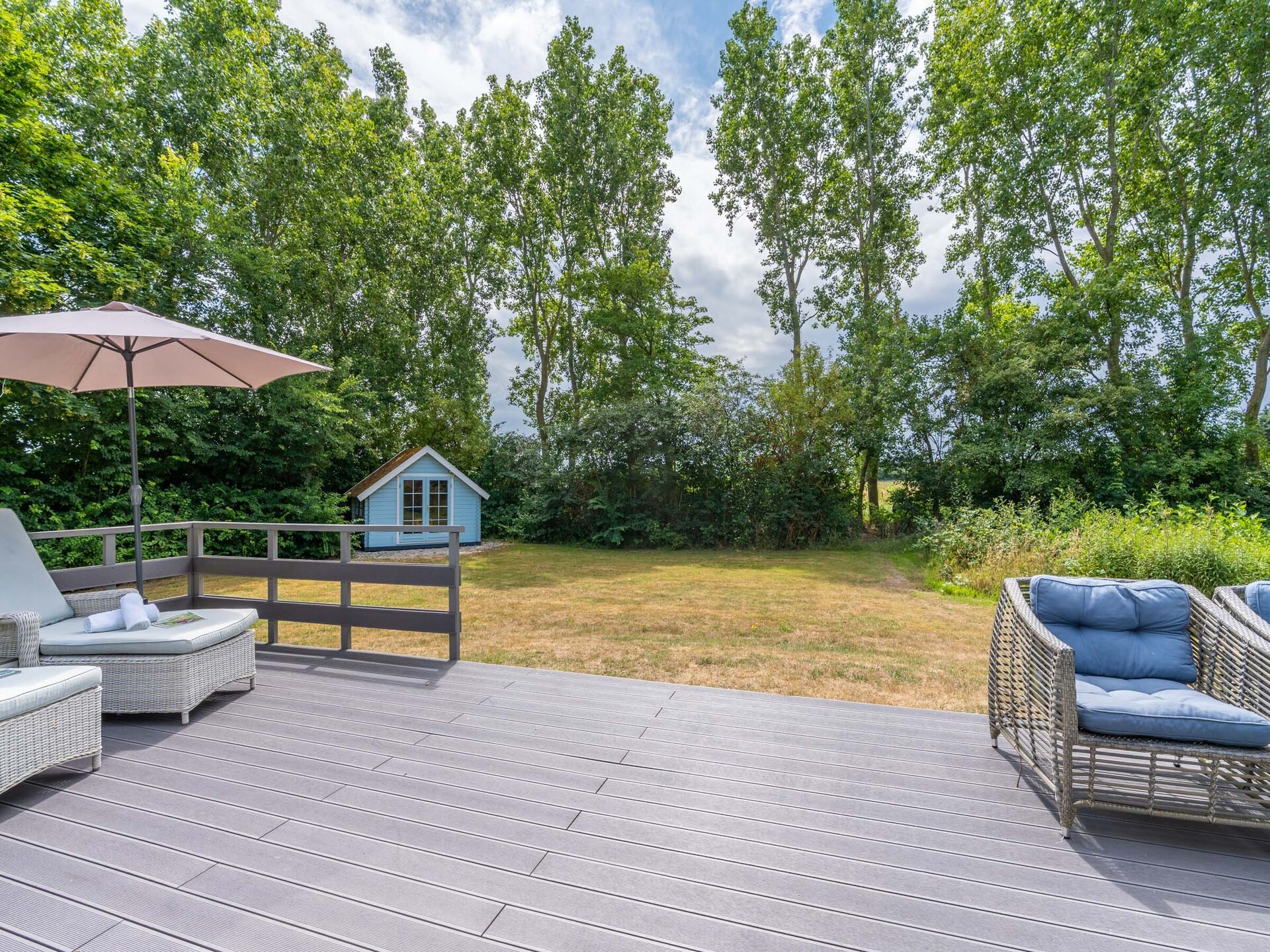 Sfeervol landhuis Eb & Vloed: rust en privacy in het bos bij De Koog - foto 19