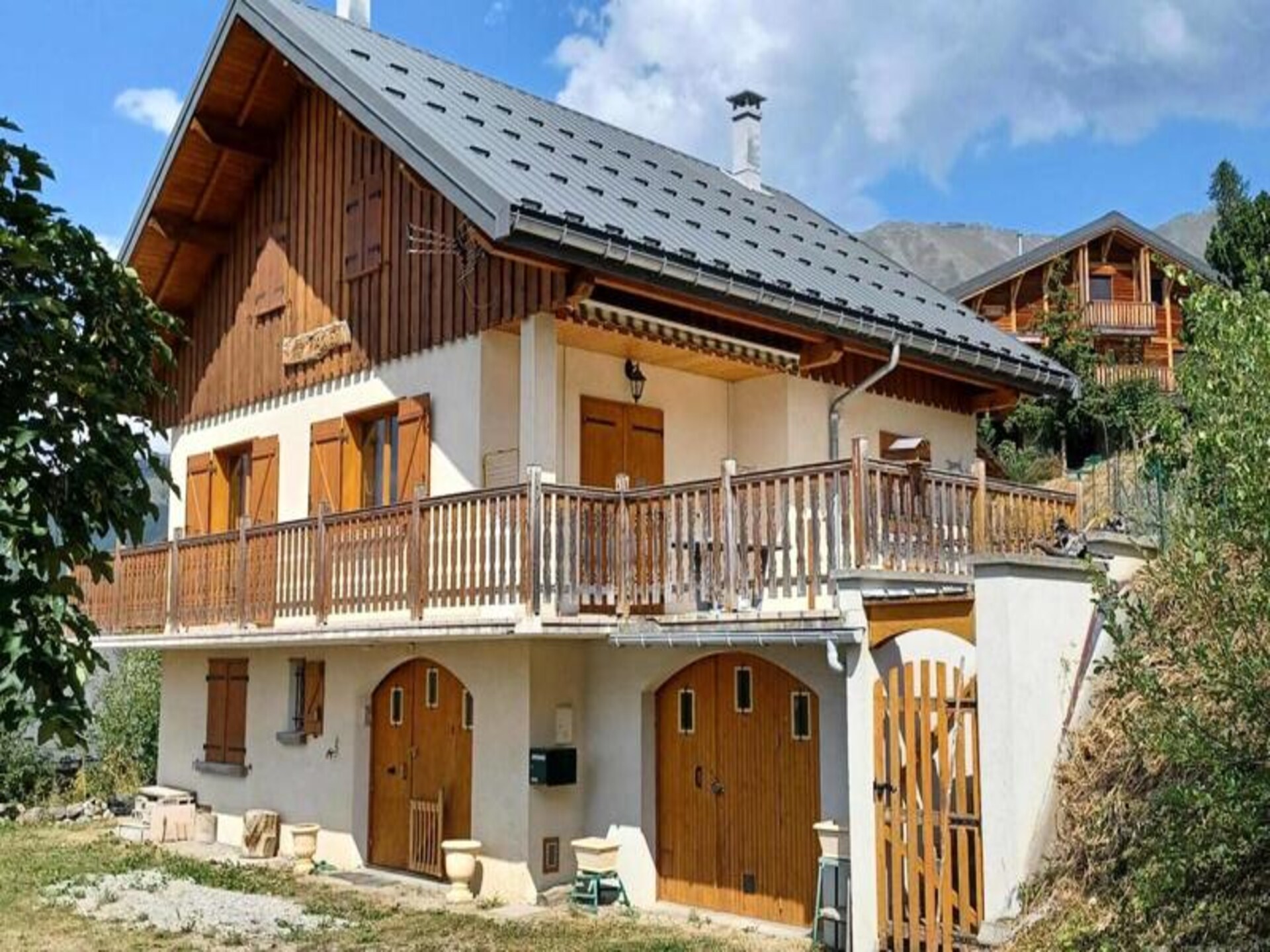 Ruim chalet in Albiez Montrond met panoramisch terras en bergzicht - foto 21
