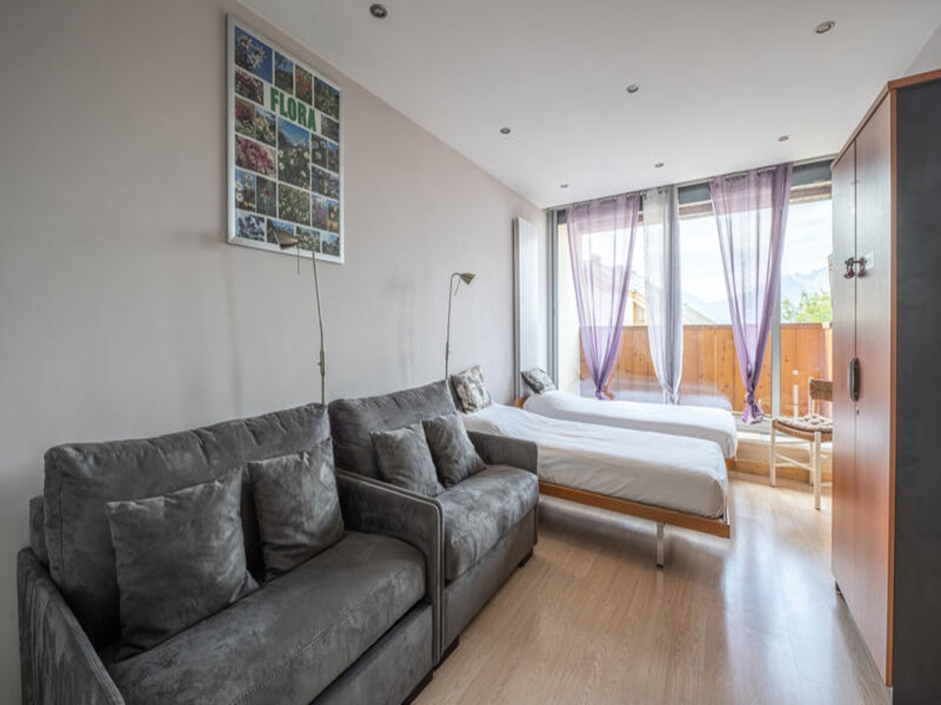 Knus appartement in Vieil Alpe met zuidbalkon, 500m van centrum - foto 10