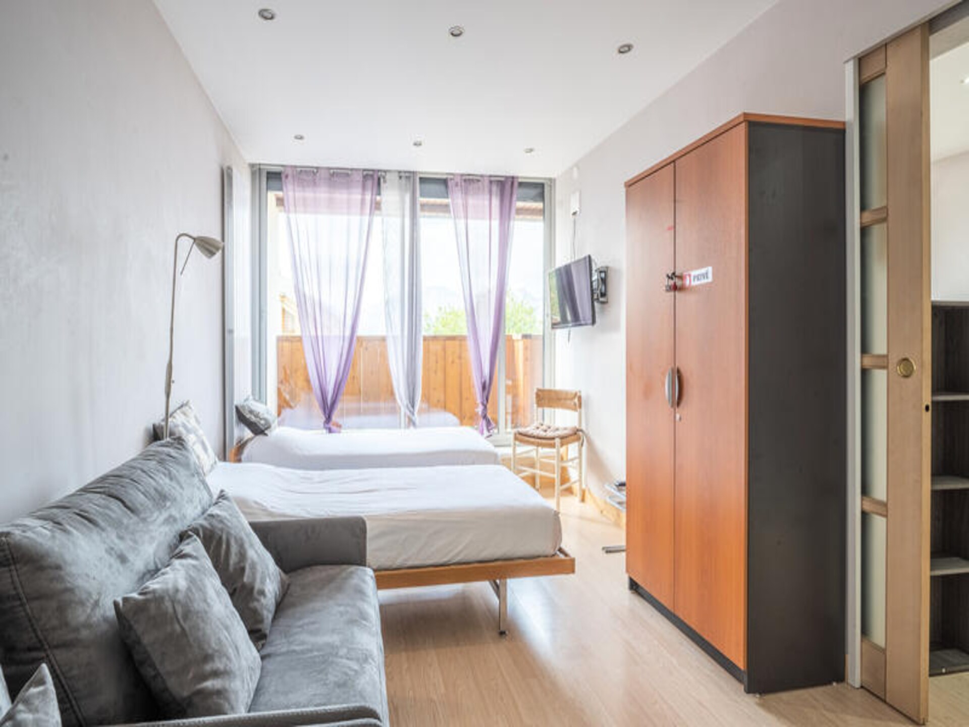 Knus appartement in Vieil Alpe met zuidbalkon, 500m van centrum - foto 11