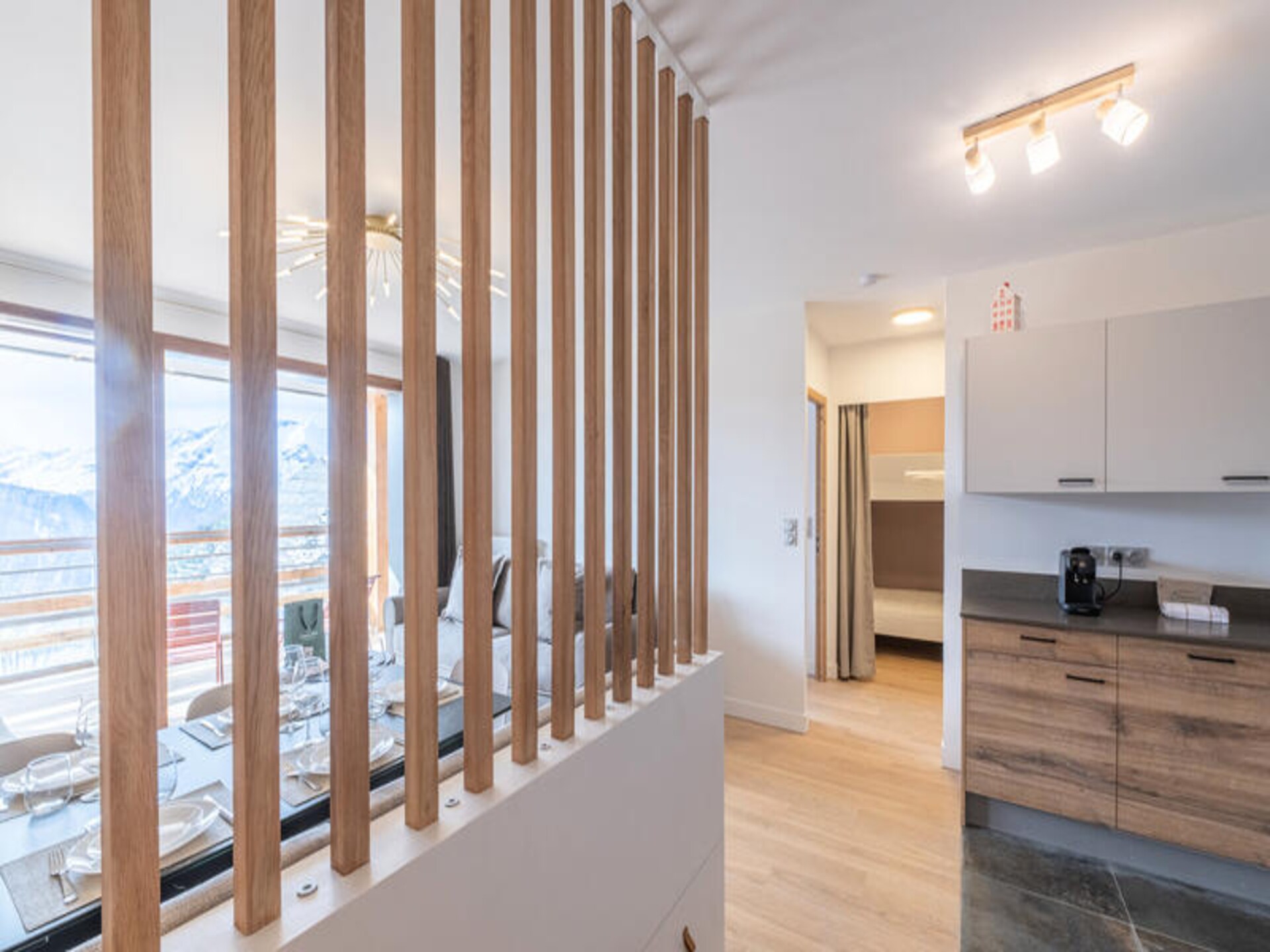 Authentiek 8-persoons appartement in Vieil Alpe, 400m van centrum Huez - foto 12