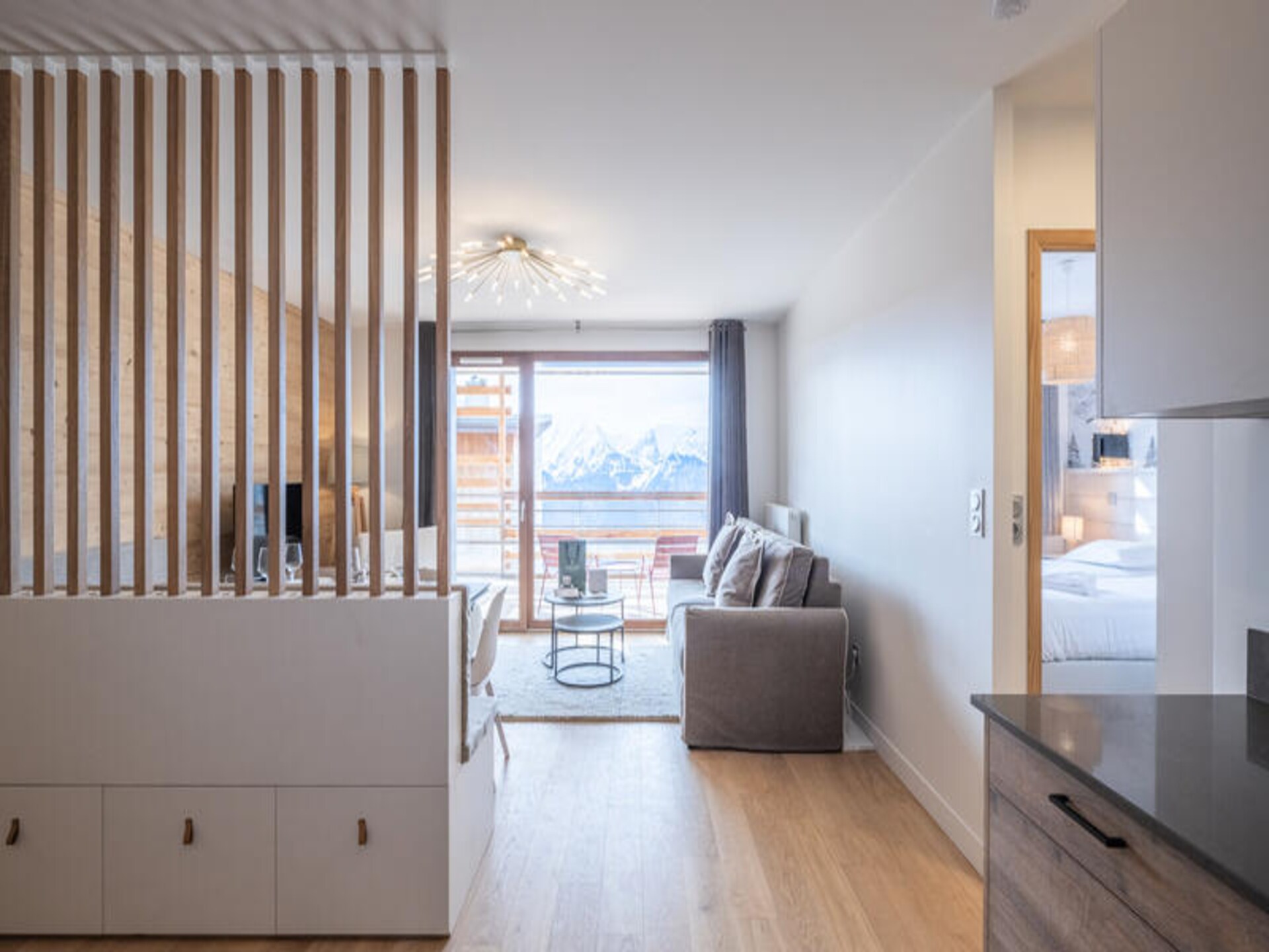 Authentiek 8-persoons appartement in Vieil Alpe, 400m van centrum Huez - foto 15