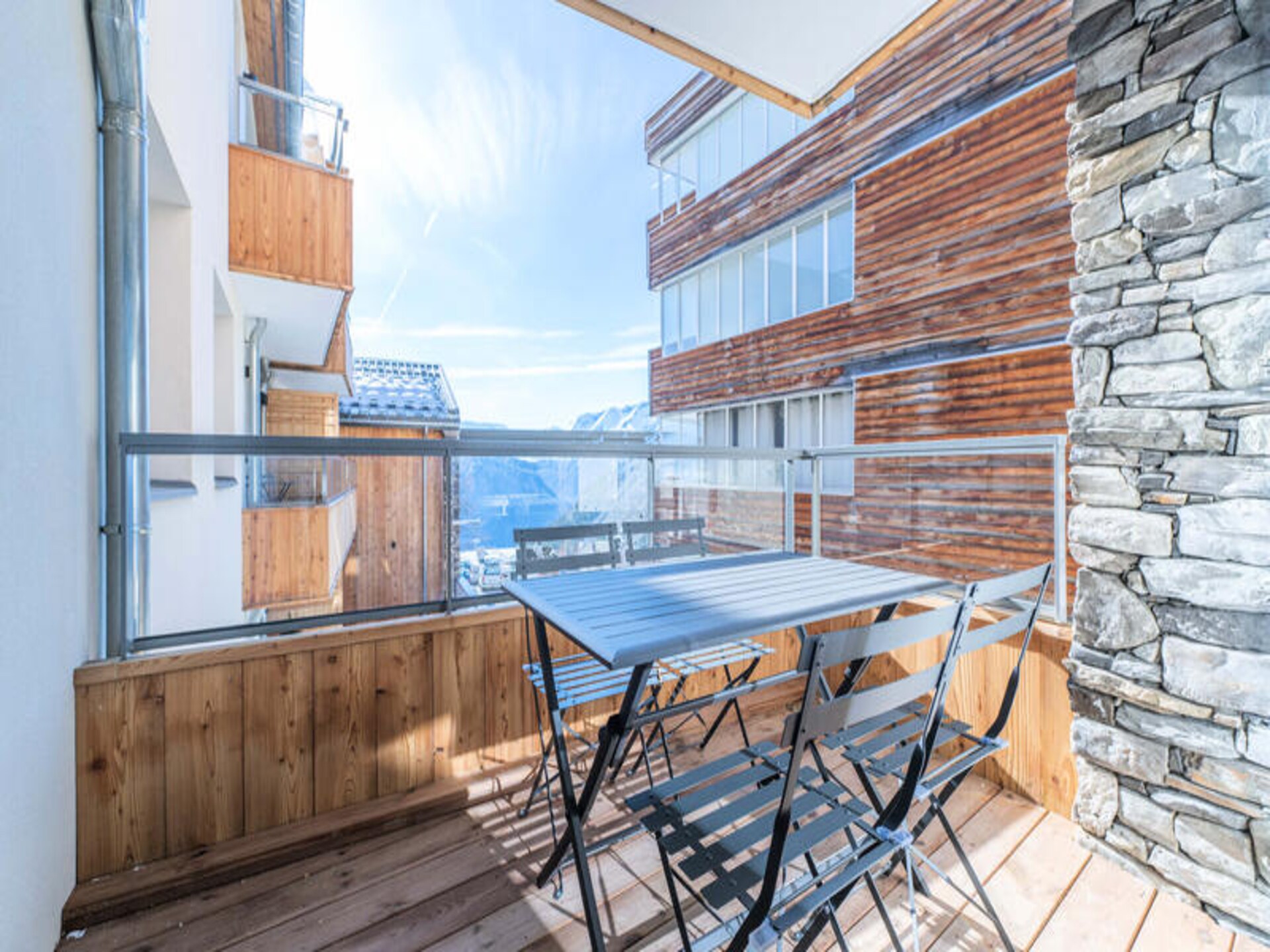 Authentiek Alpenappartement 73m² in Vieil Alpe, 400m van centrum Huez - foto 15