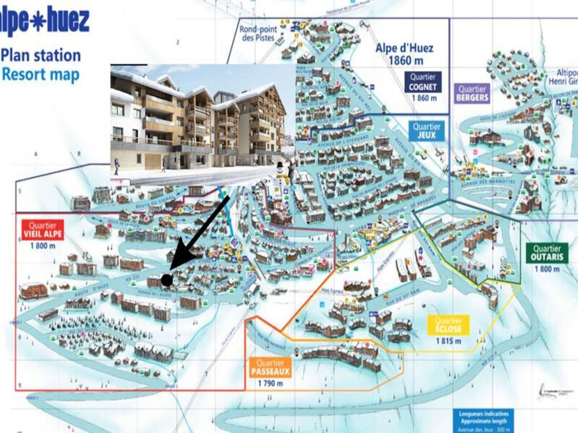 Authentiek Alpenappartement 73m² in Vieil Alpe, 400m van centrum Huez - foto 16
