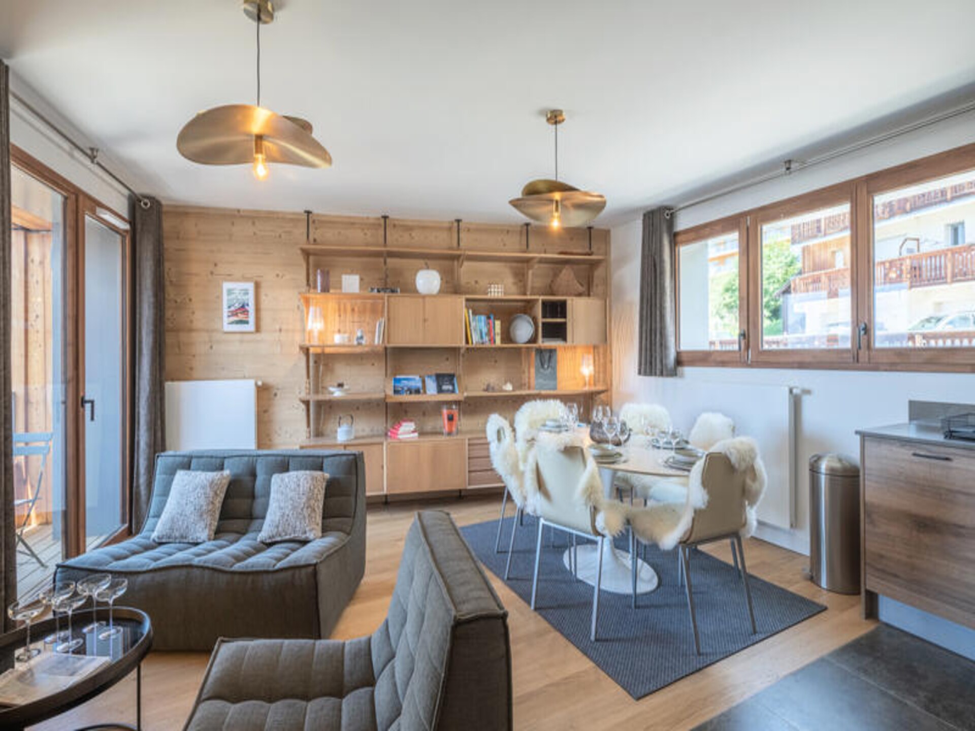 Ruim 8-persoons duplexappartement met haard in authentiek Vieil Alpe, Huez - foto 1