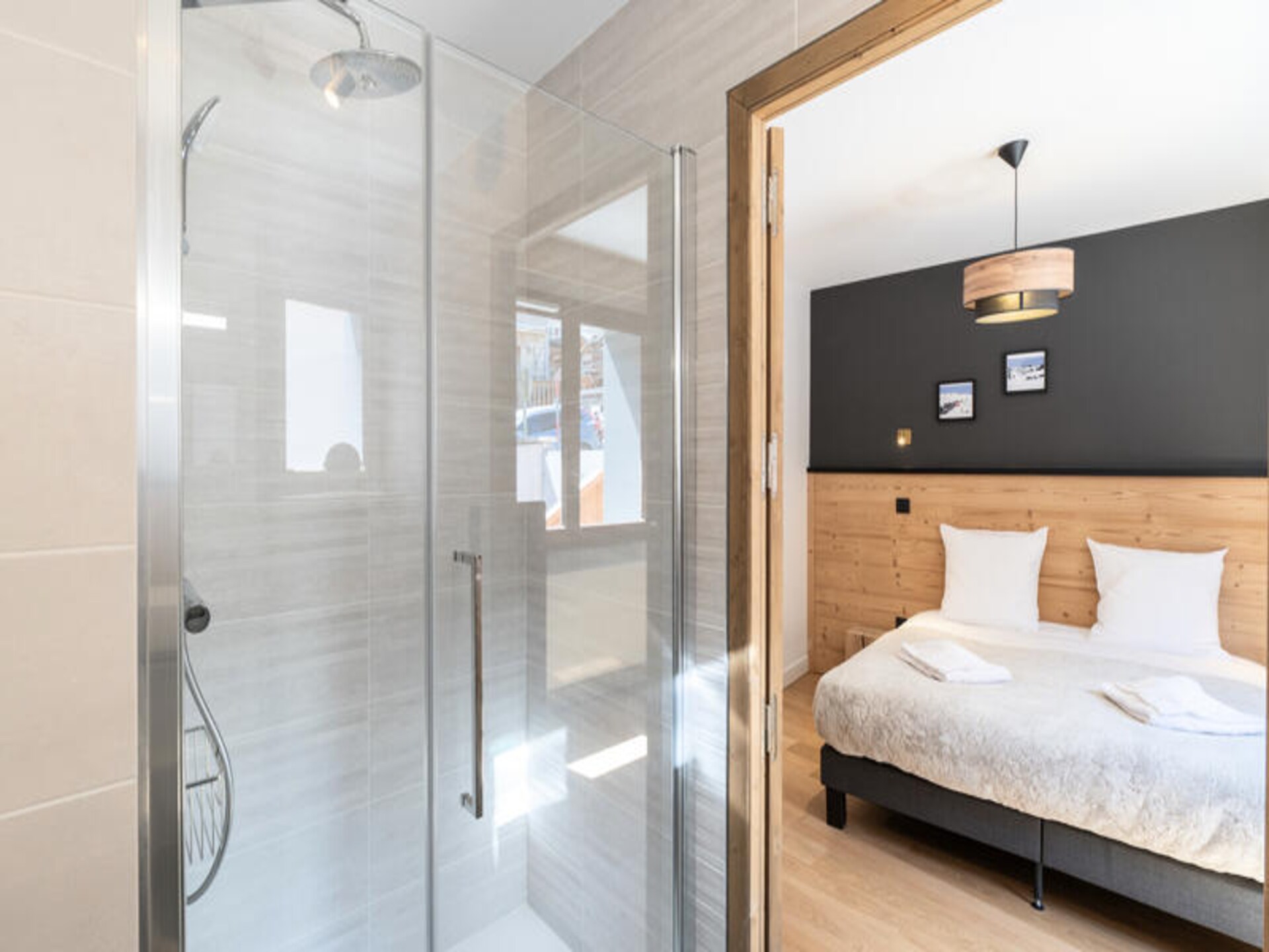 Ruim 8-persoons duplexappartement met haard in authentiek Vieil Alpe, Huez - foto 7