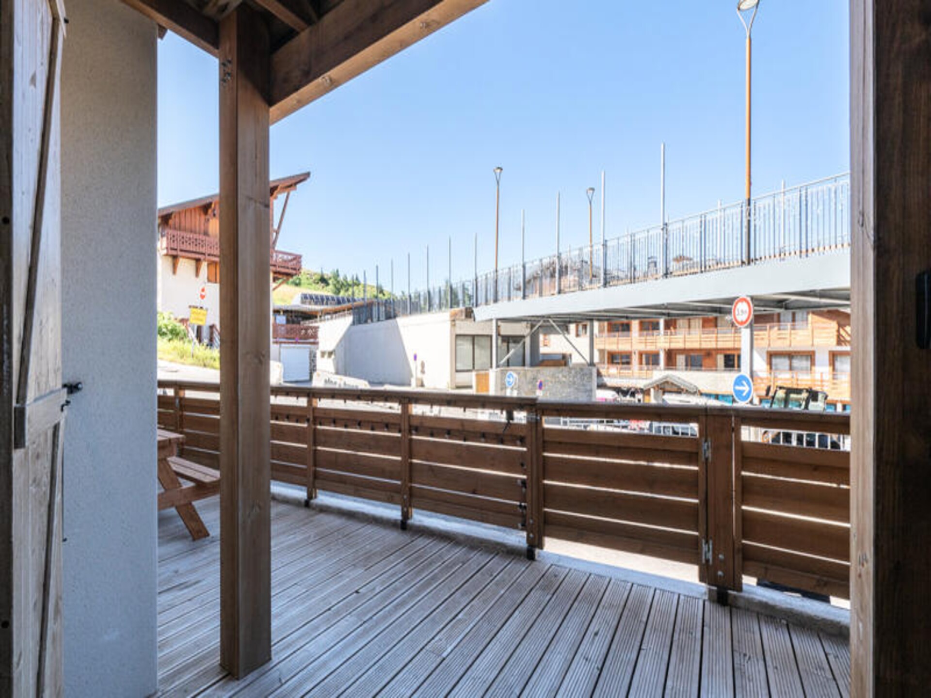 Zonnig ski-in/ski-out appartement met groot terras in Vieil Alpe, Alpe d'Huez - foto 14