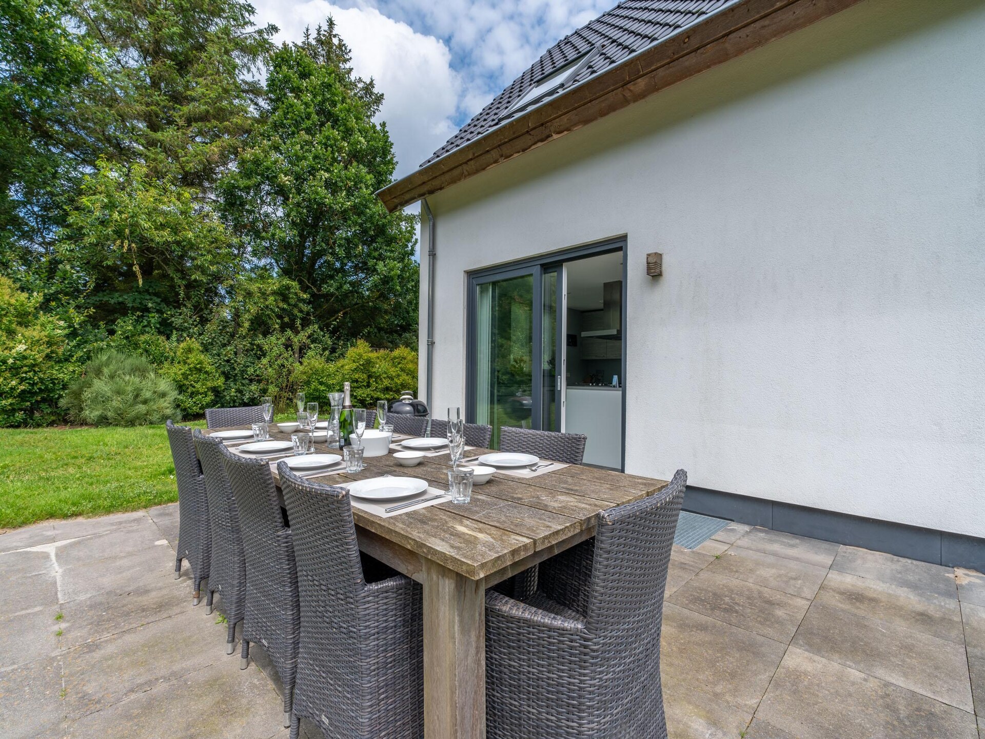 Luxe 10-persoons villa met sauna in bosrijke omgeving van De Koog - foto 27
