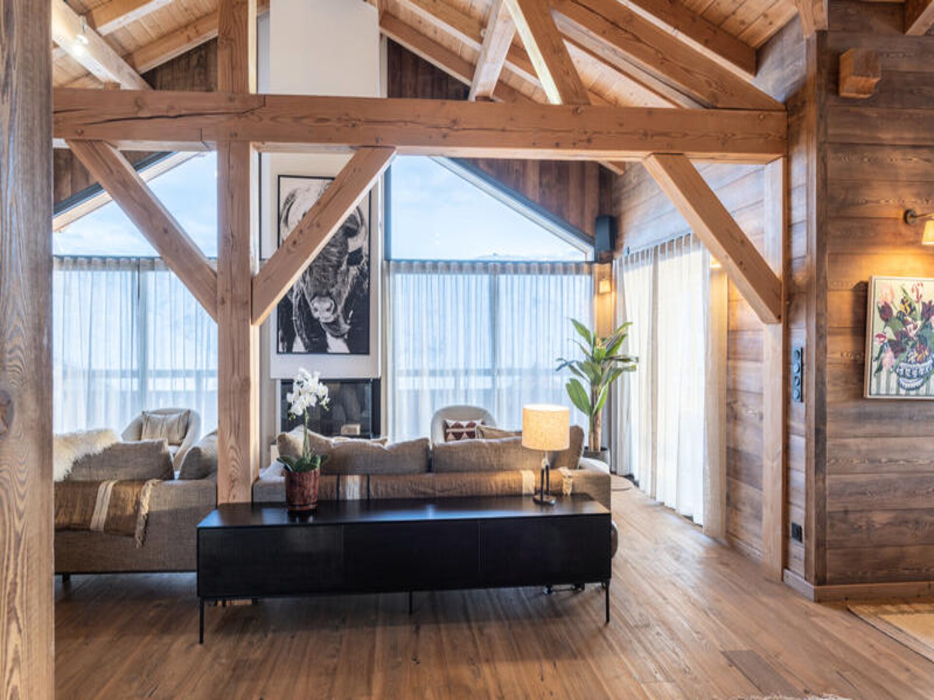 Chalet Torino in Alpe d'Huez: Luxe voor 12, ski-in/ski-out met jacuzzi en sauna - foto 2